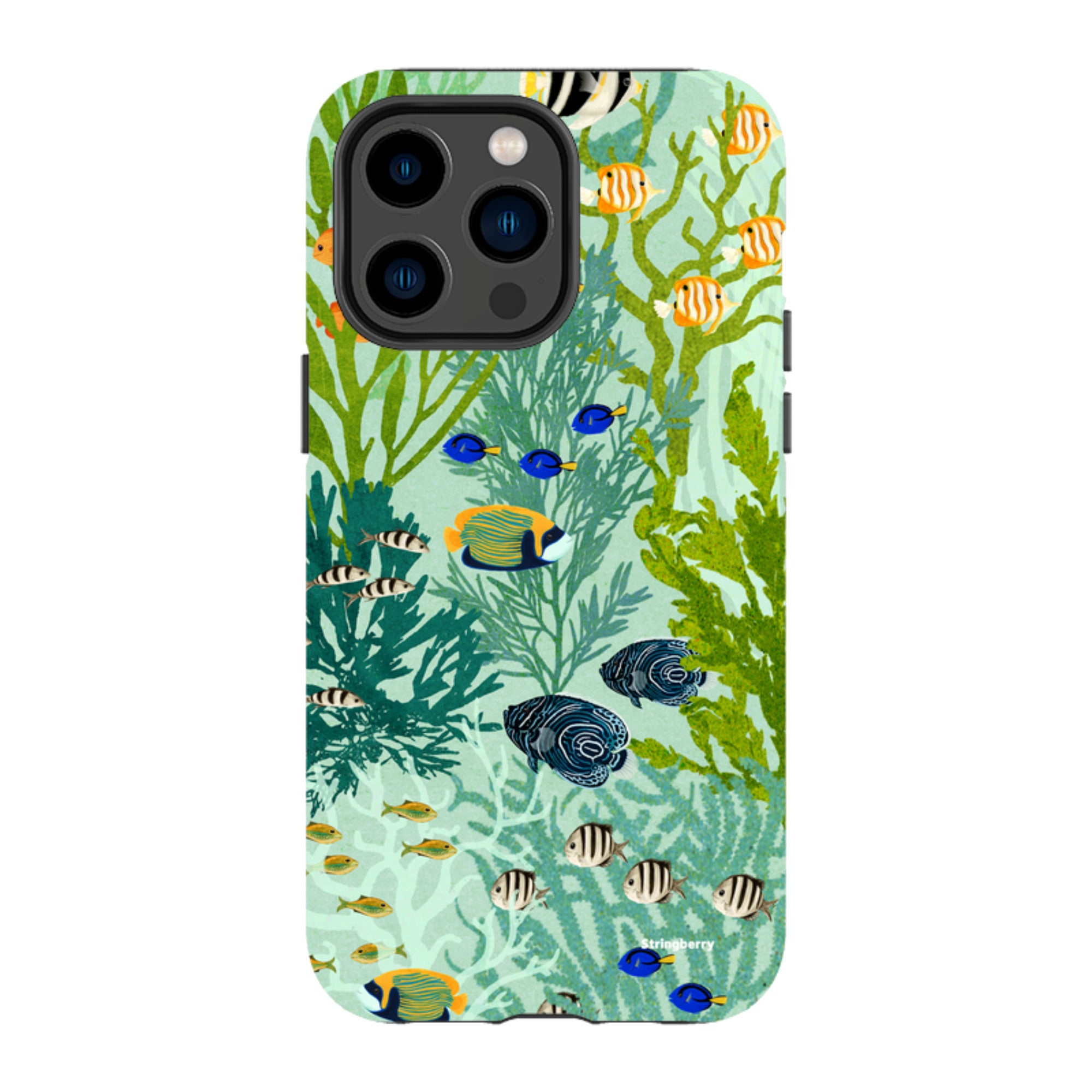 iPhone Tough Case - Coral Forest By Katherine Quinn
