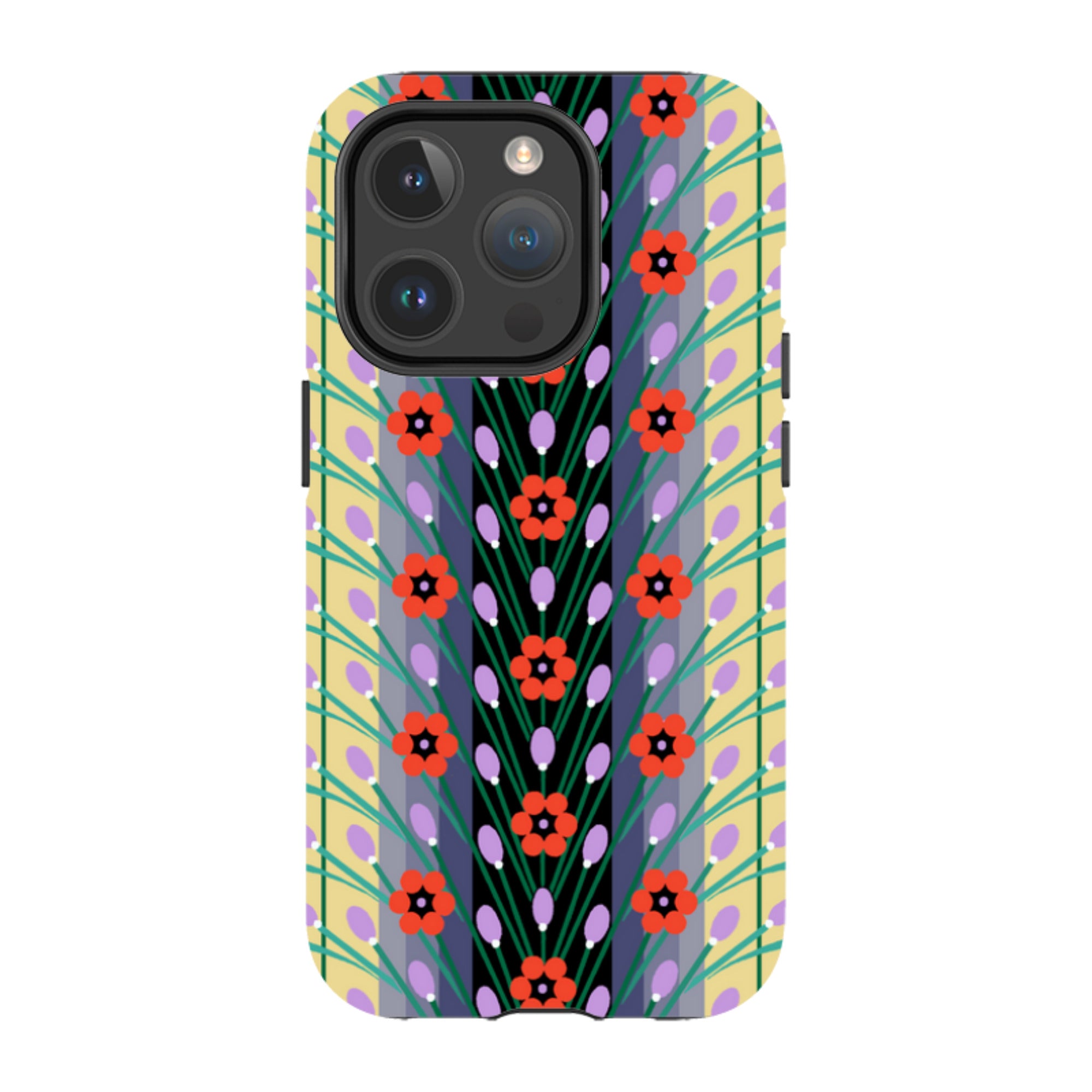 iPhone MagSafe Tough Case - Lavender Yellow By Cressida Bell