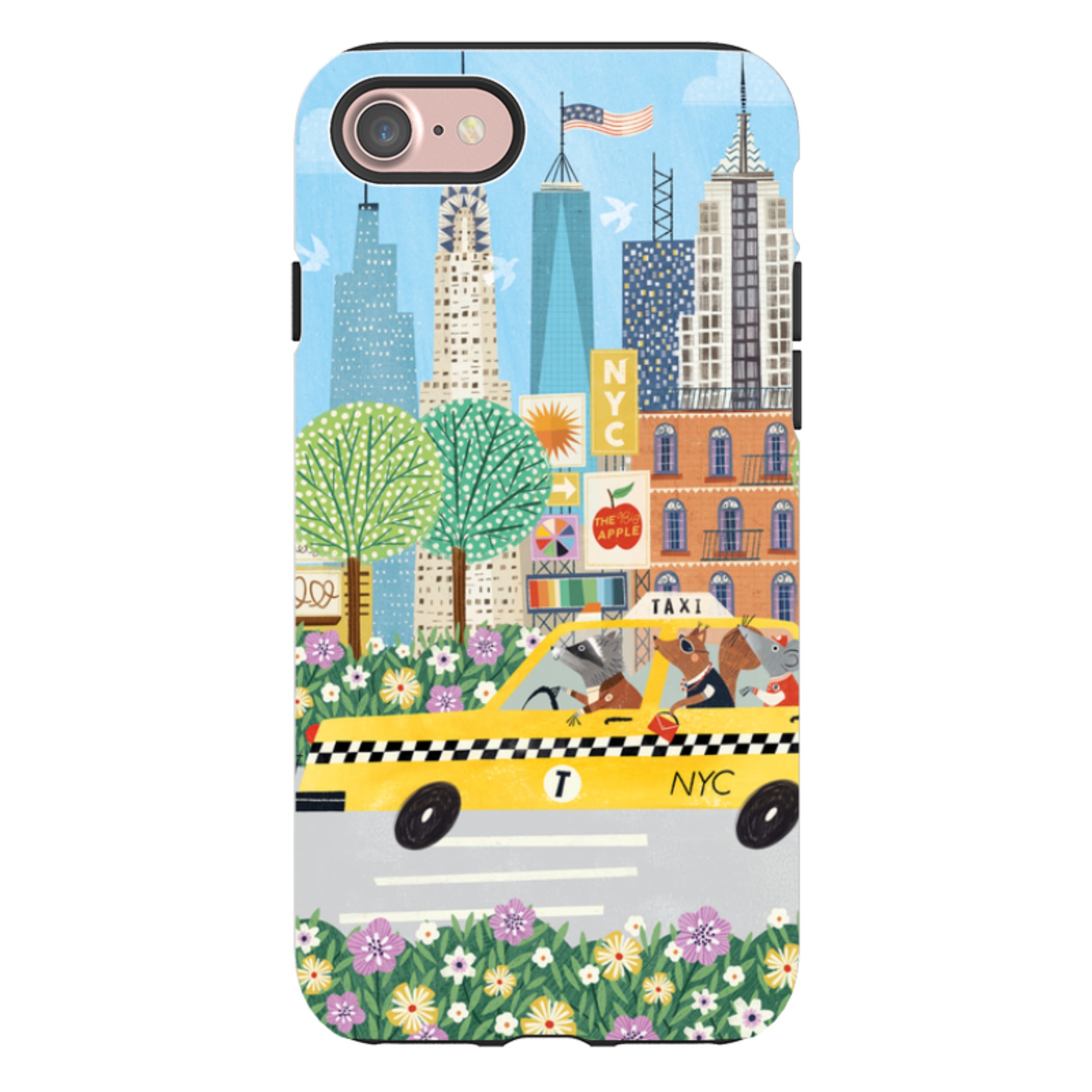 iPhone Case - New York By Ali Brookes