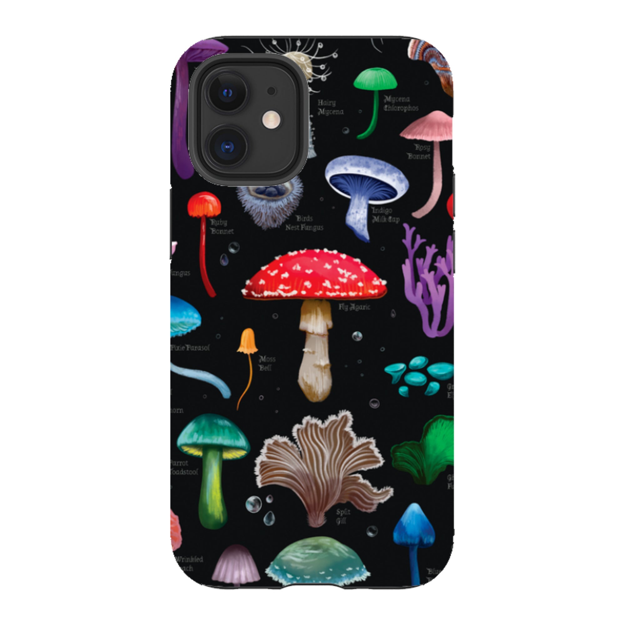 iPhone Tough Case - Mushrooms By Anna Stead