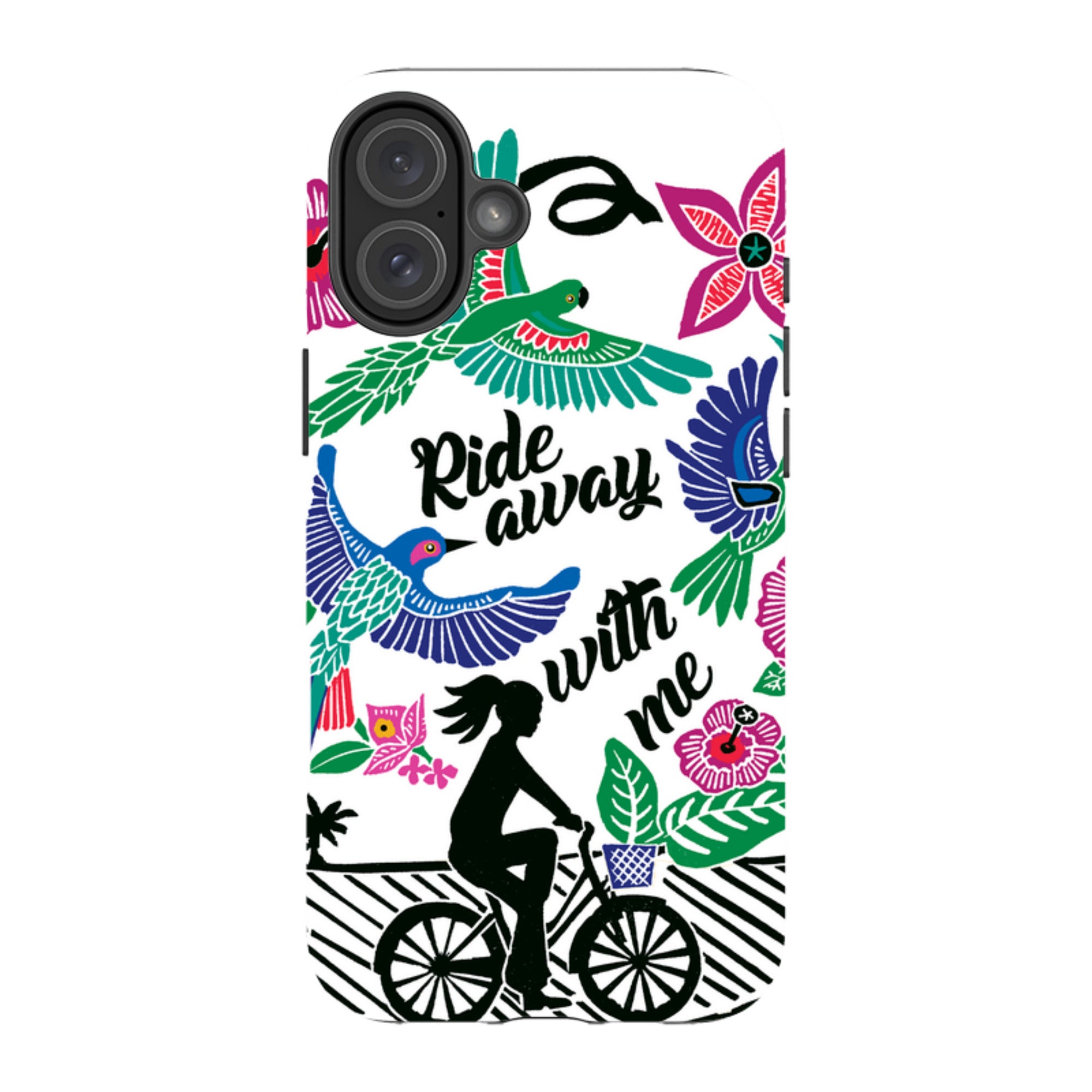 iPhone Tough Case - Ride With Me By Kate Heiss