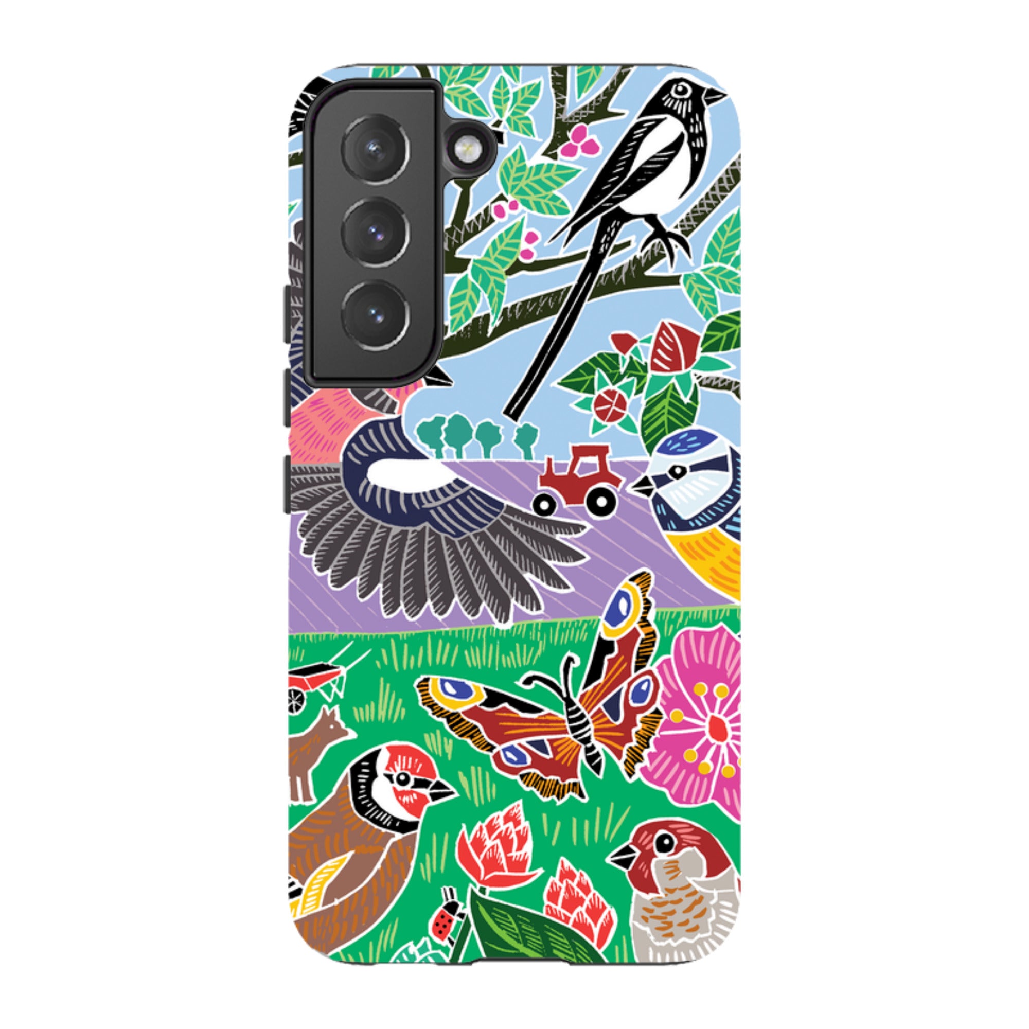 Samsung Tough Case - Garden Bird Jigsaw B By Kate Heiss