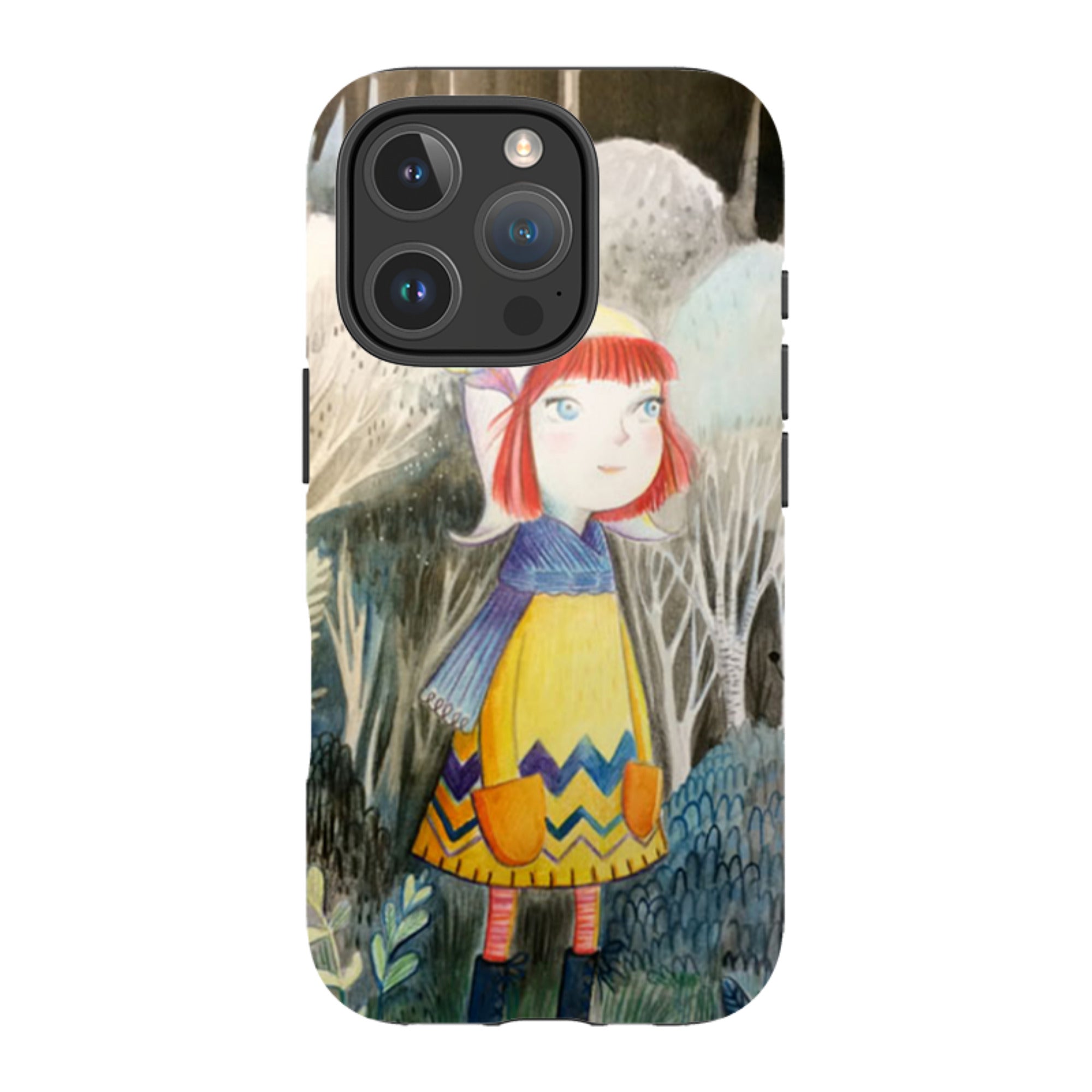 iPhone Tough Case - Honeykeys Girl By Mia Underwood