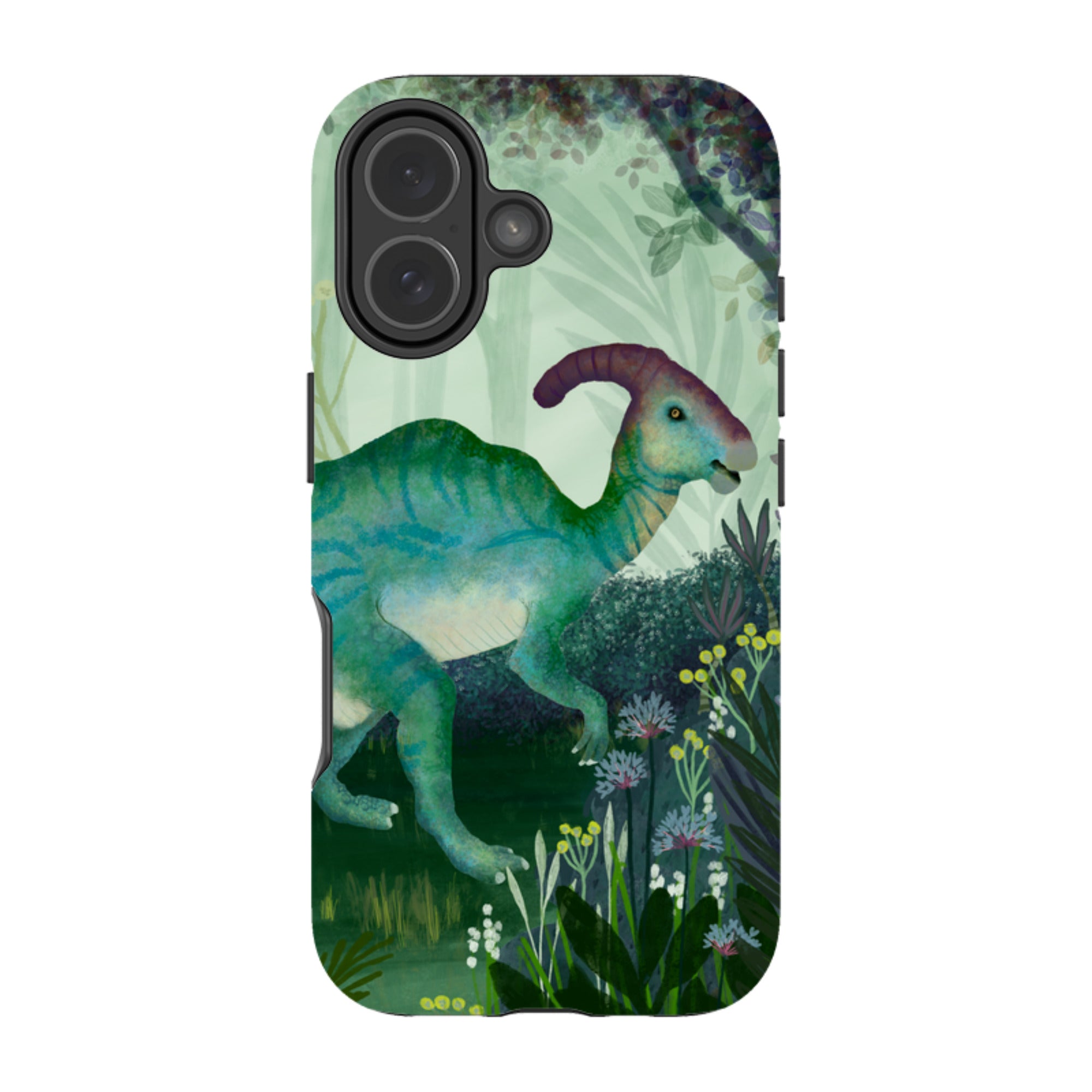 iPhone Tough Case - Dino Park III By Katherine Quinn
