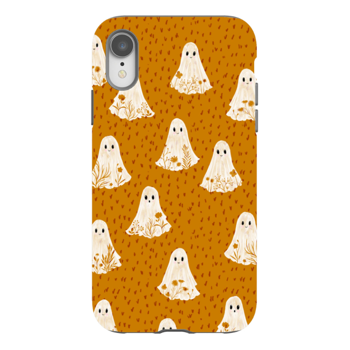 iPhone Tough Case - Floral Ghosts - Spice By Katherine Quinn