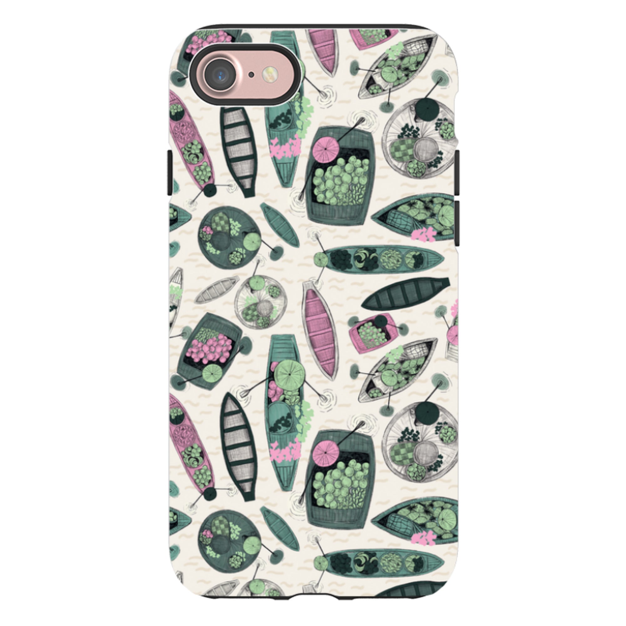iPhone Tough Case - Floating Markets B By Jade Mosinski