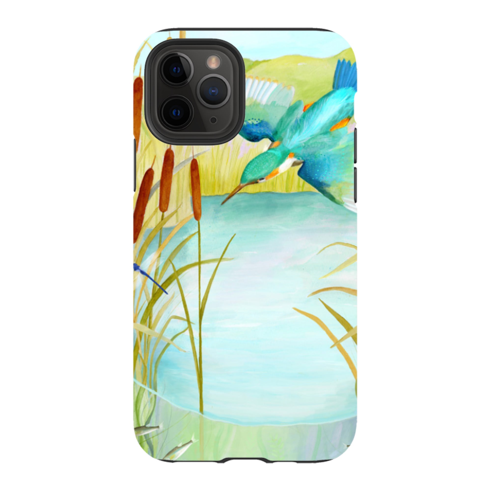 iPhone Tough Case - Kingfisher By Bex Parkin