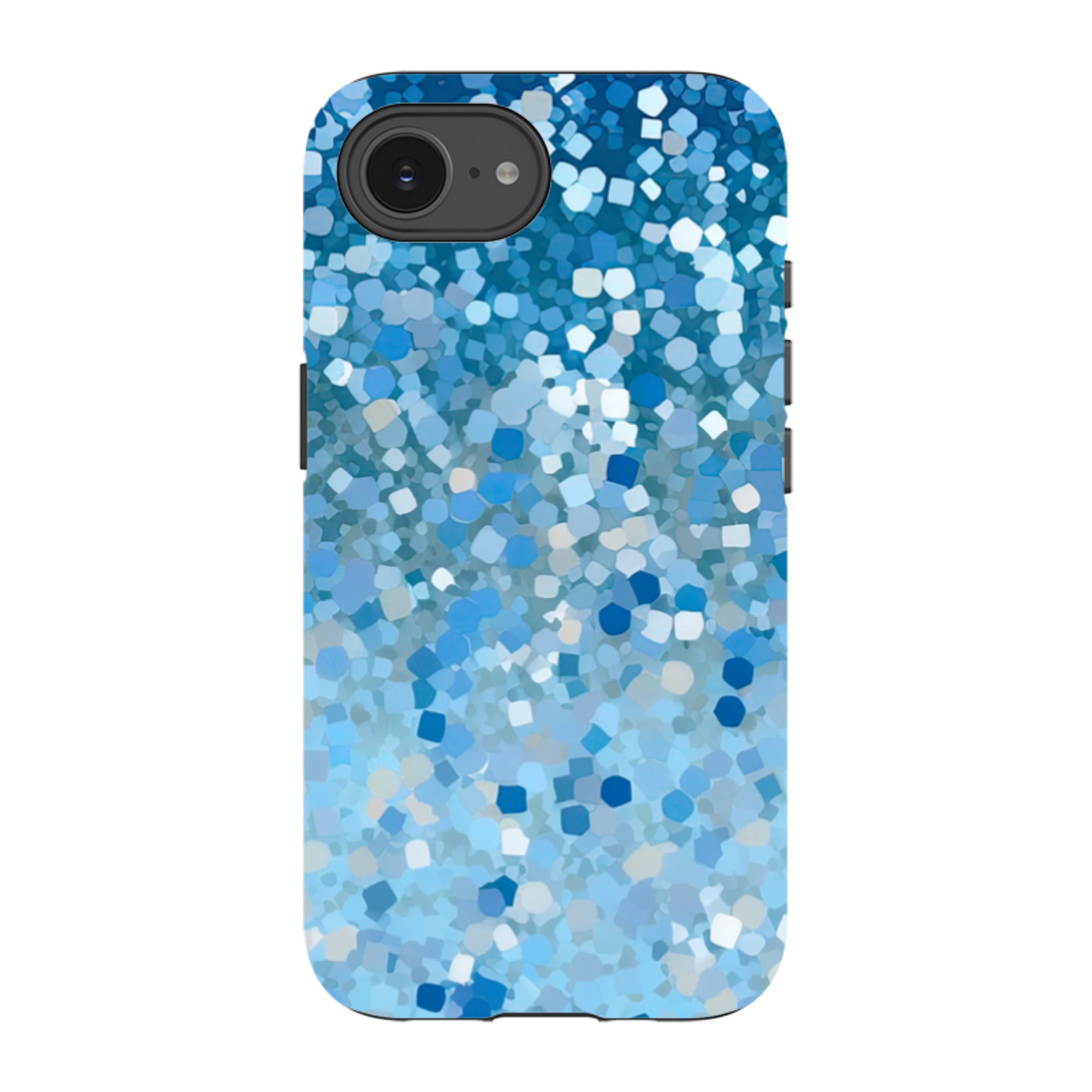iPhone Case - Blue Glitter II (case does not glitter)