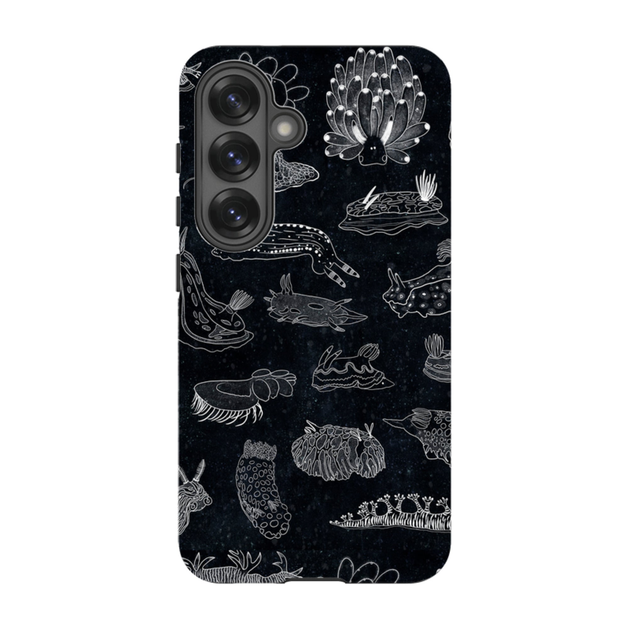 Samsung Tough Case - Nudibranch Line Drawing By Katherine Quinn