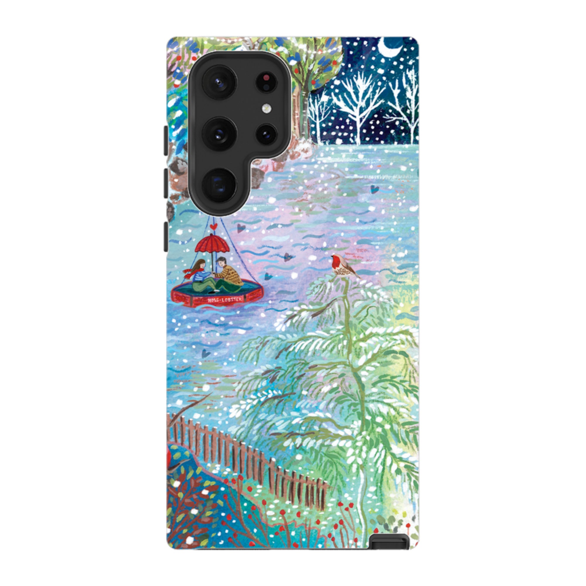 Samsung Tough Case - A Wee Winter Harbour By Emma Frances Grant