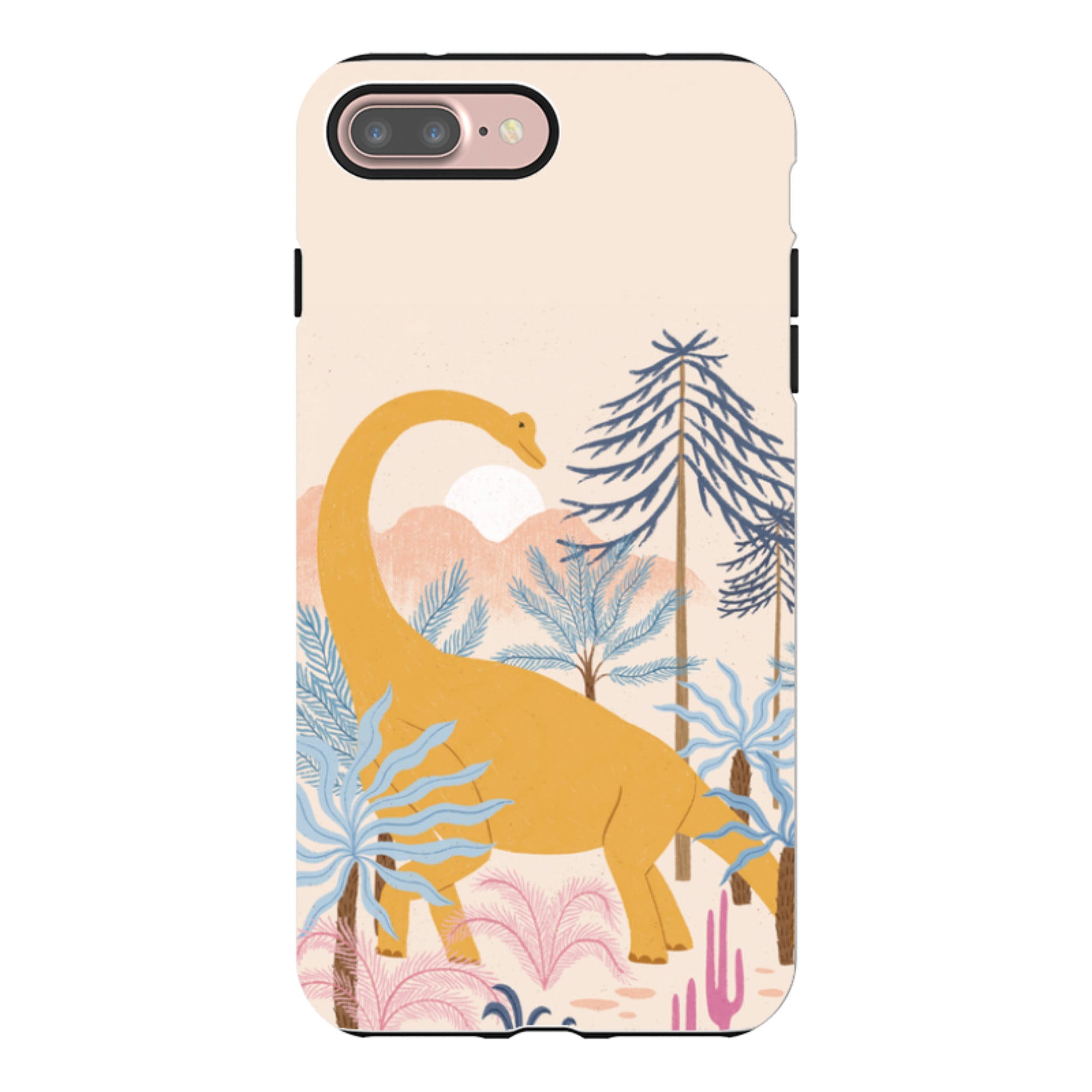 iPhone Tough Case - Brachiosaurus By Meghann Rader