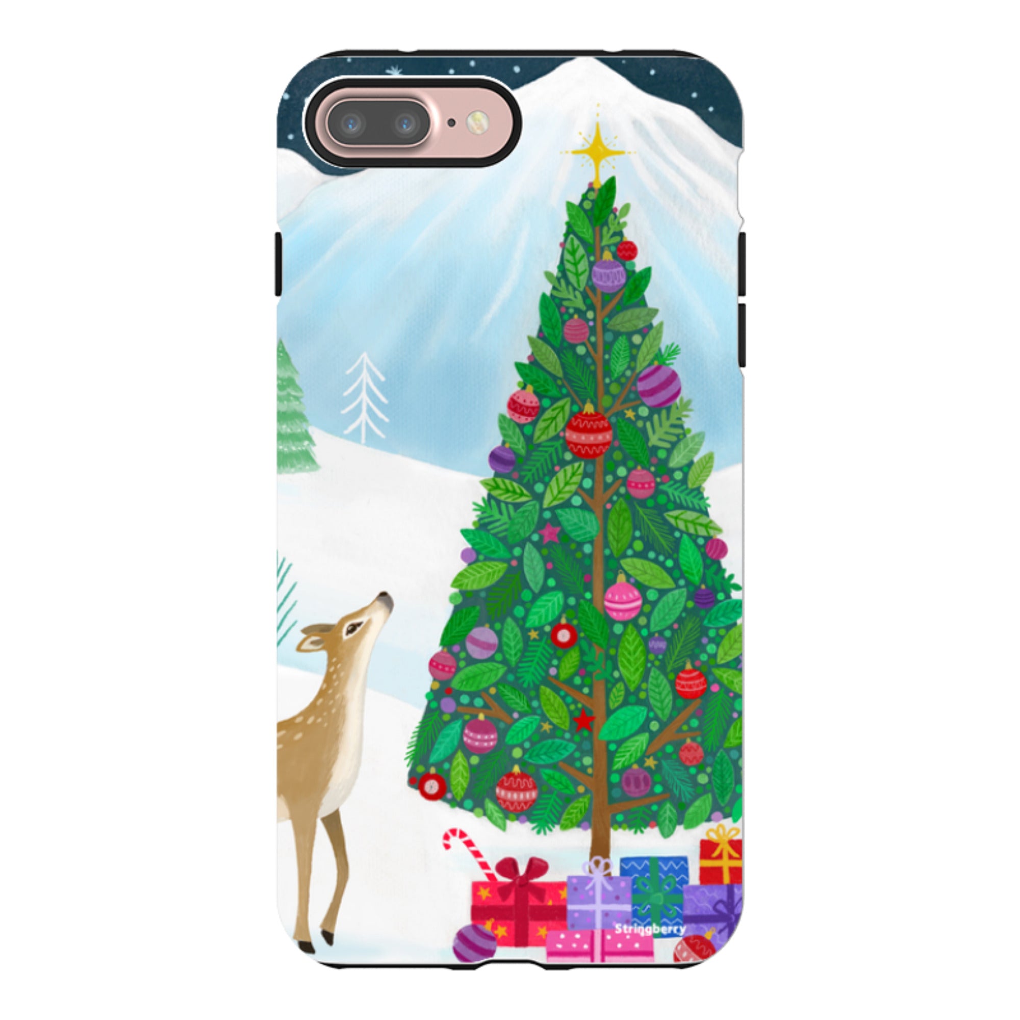 iPhone Tough Case - Jolly Season By Bex Parkin