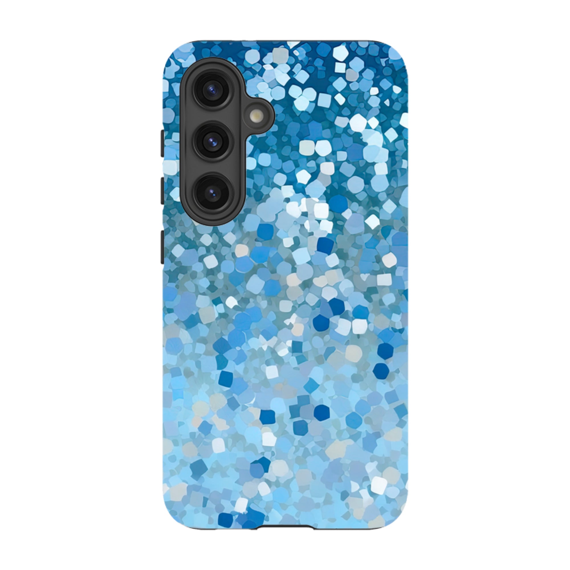Samsung Tough Case - Blue Glitter II (Case Does Not Glitter)