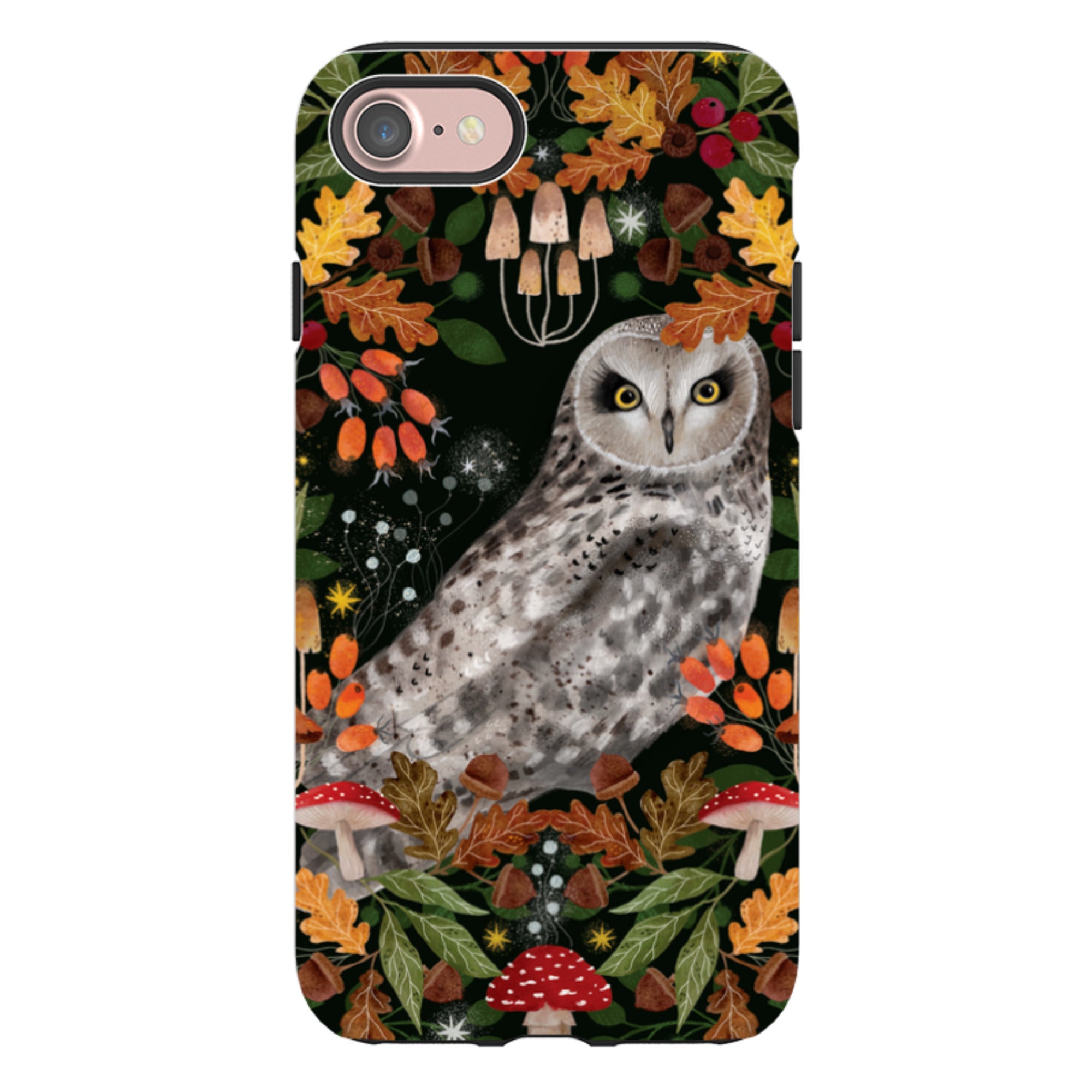 iPhone Tough Case - Autumn Owl By Bex Parkin