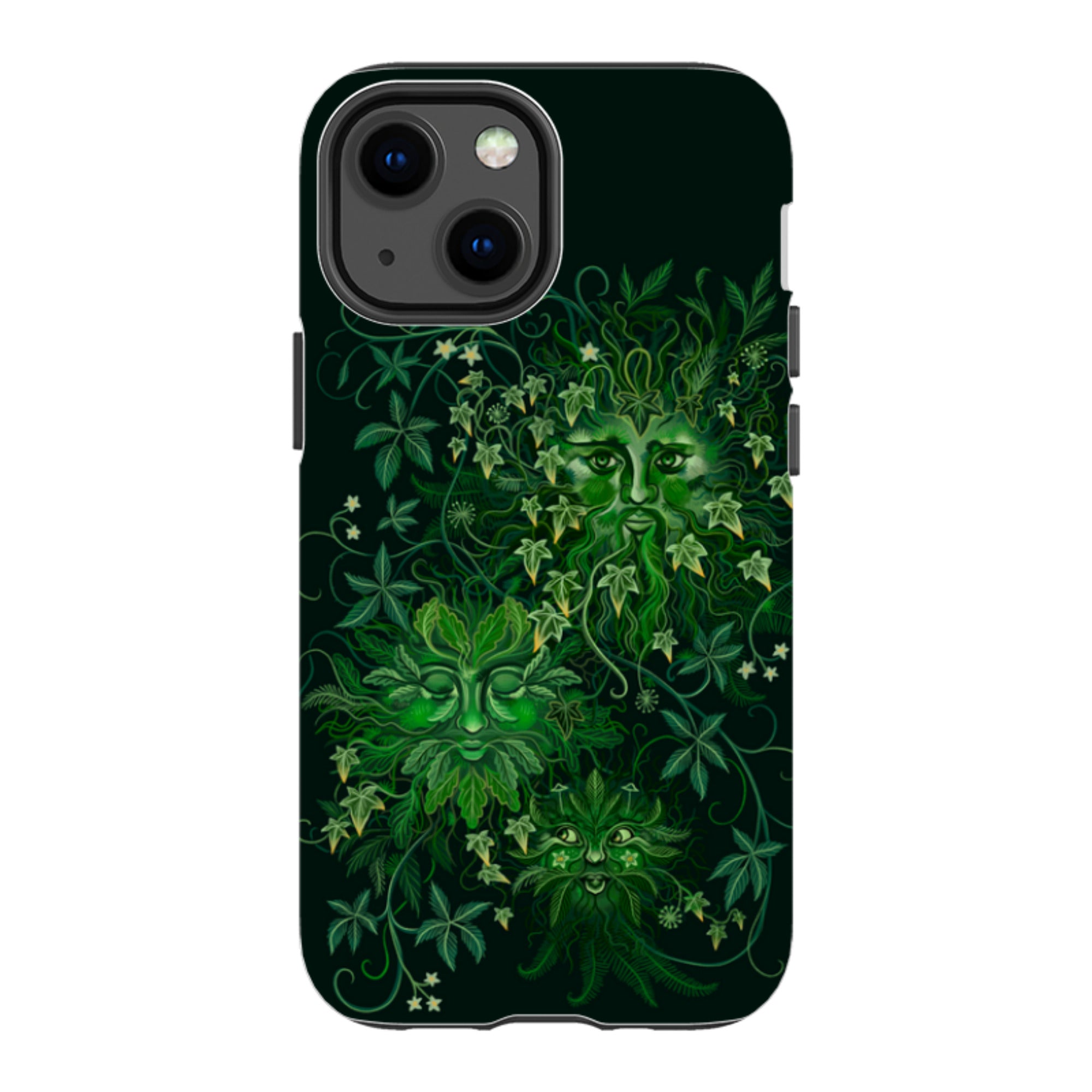 iPhone Tough Case - Green Man By Anna Stead