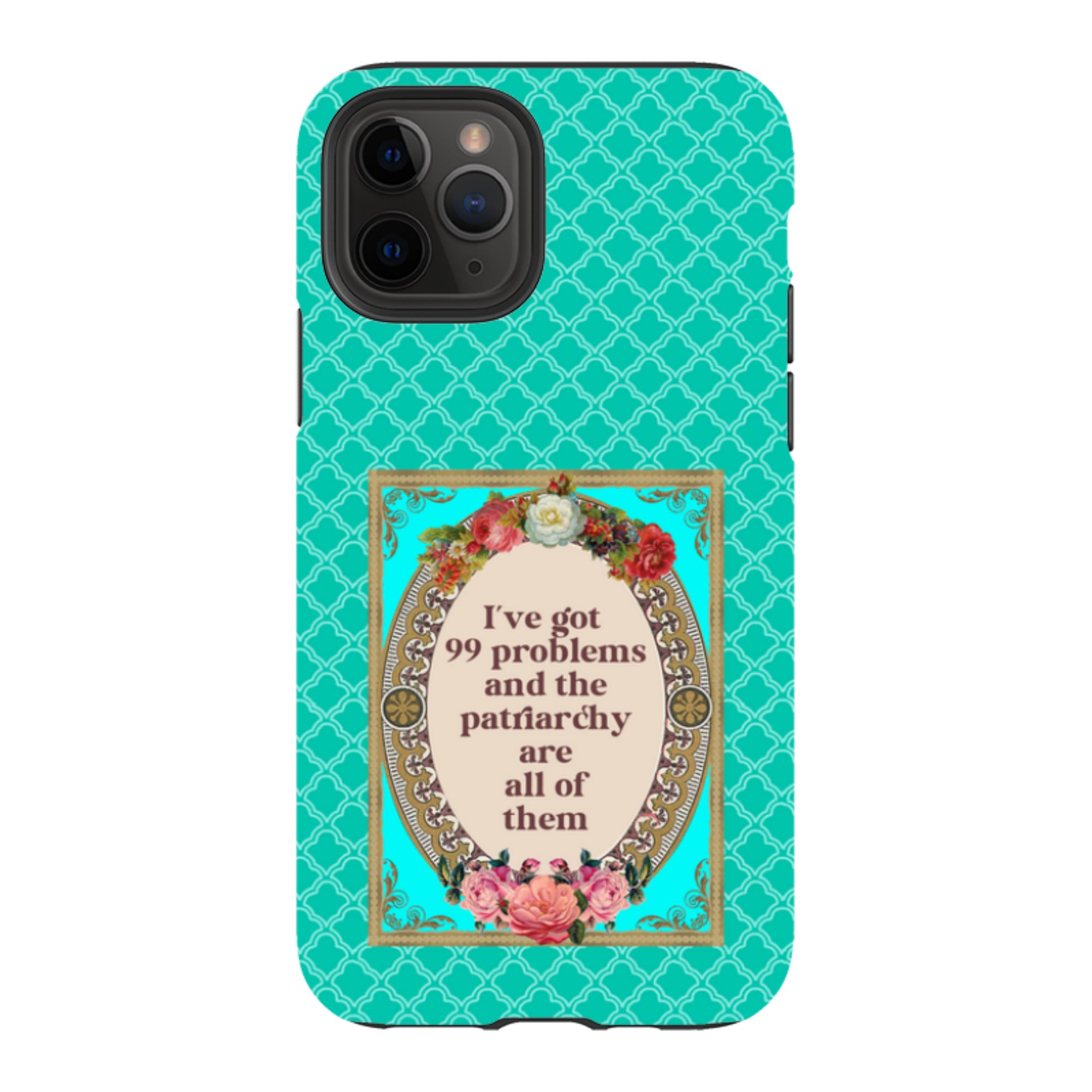 iPhone Tough Case - 99 Problems By Clare Jordan