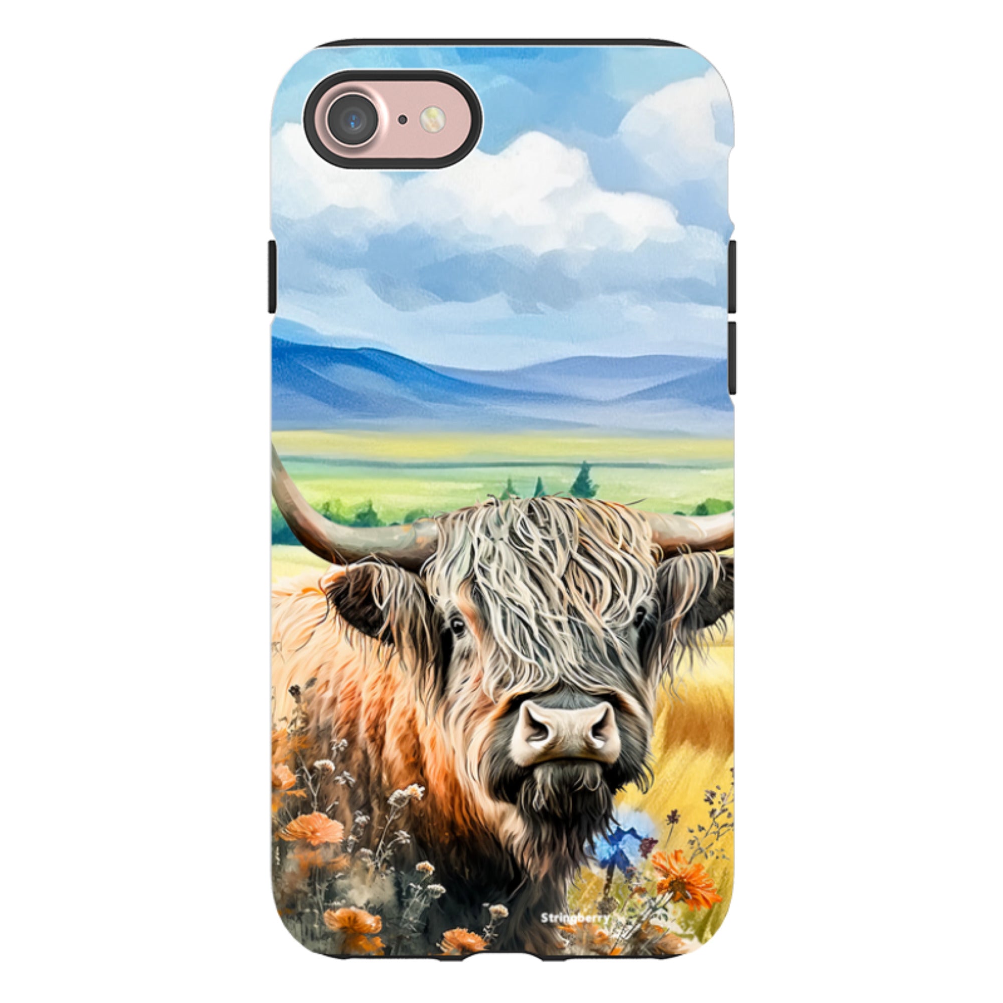 iPhone Tough Case - Highland Cow V