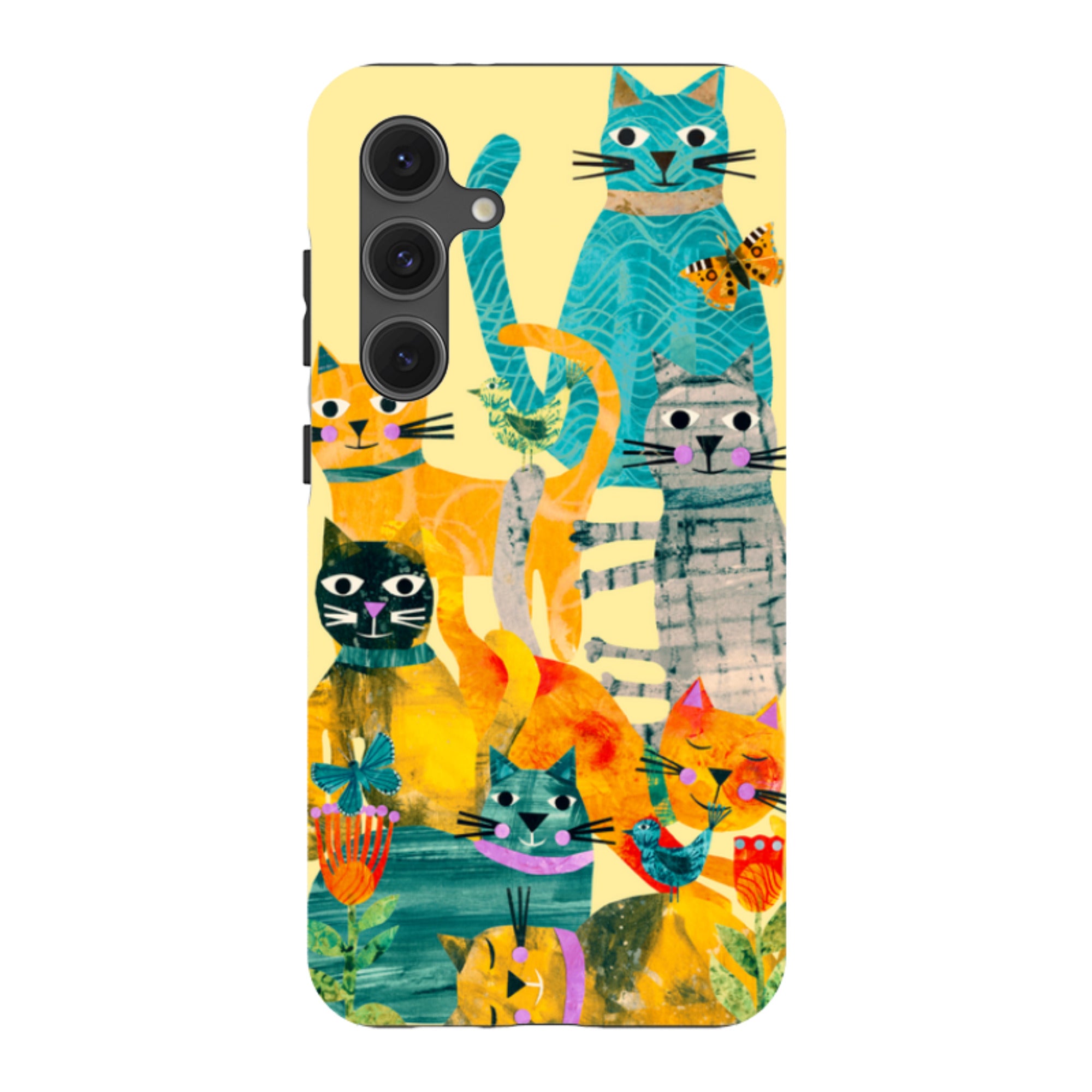Samsung Tough  Case - Cat Party III By Tracey English