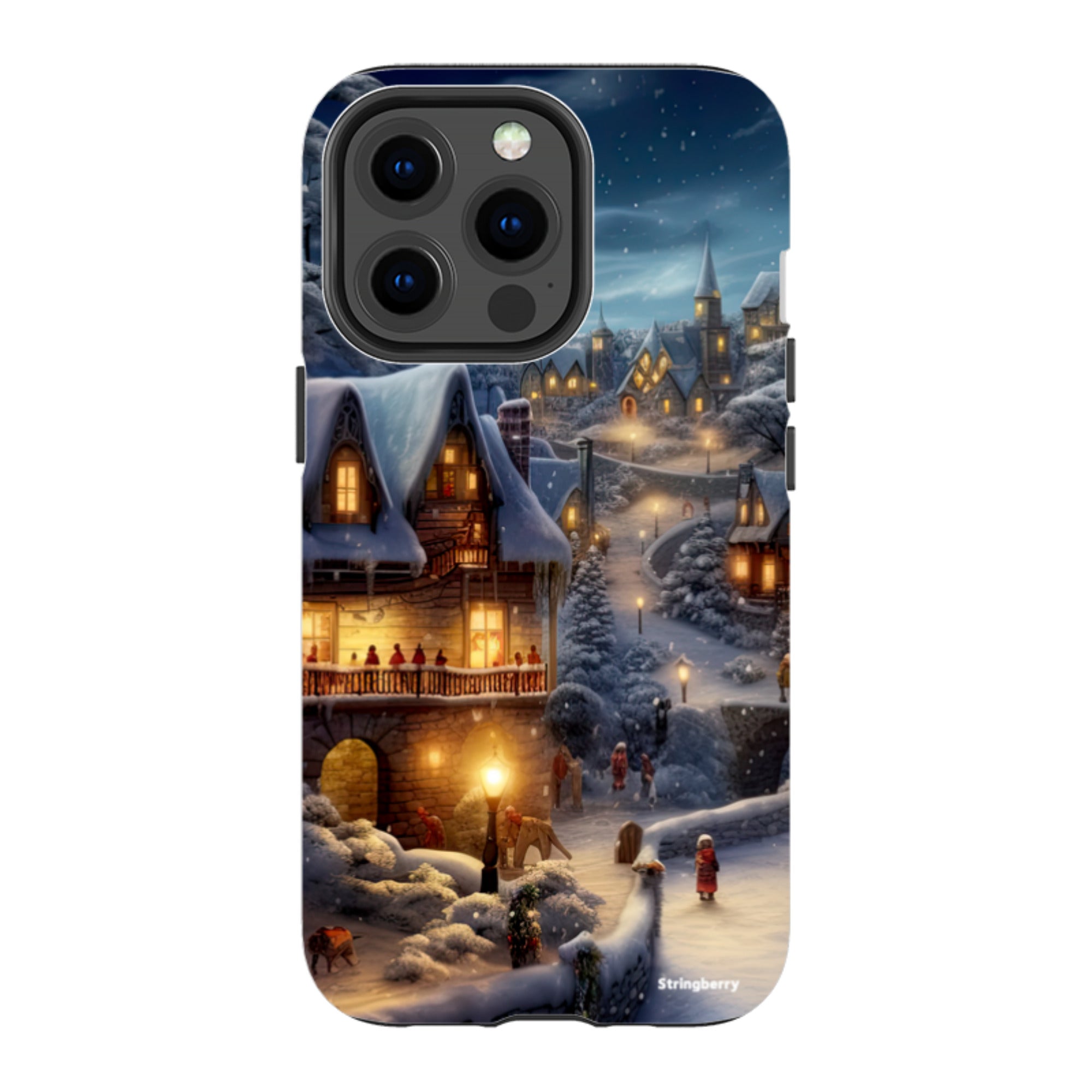 iPhone Tough Case - Scandinavian Winter Night