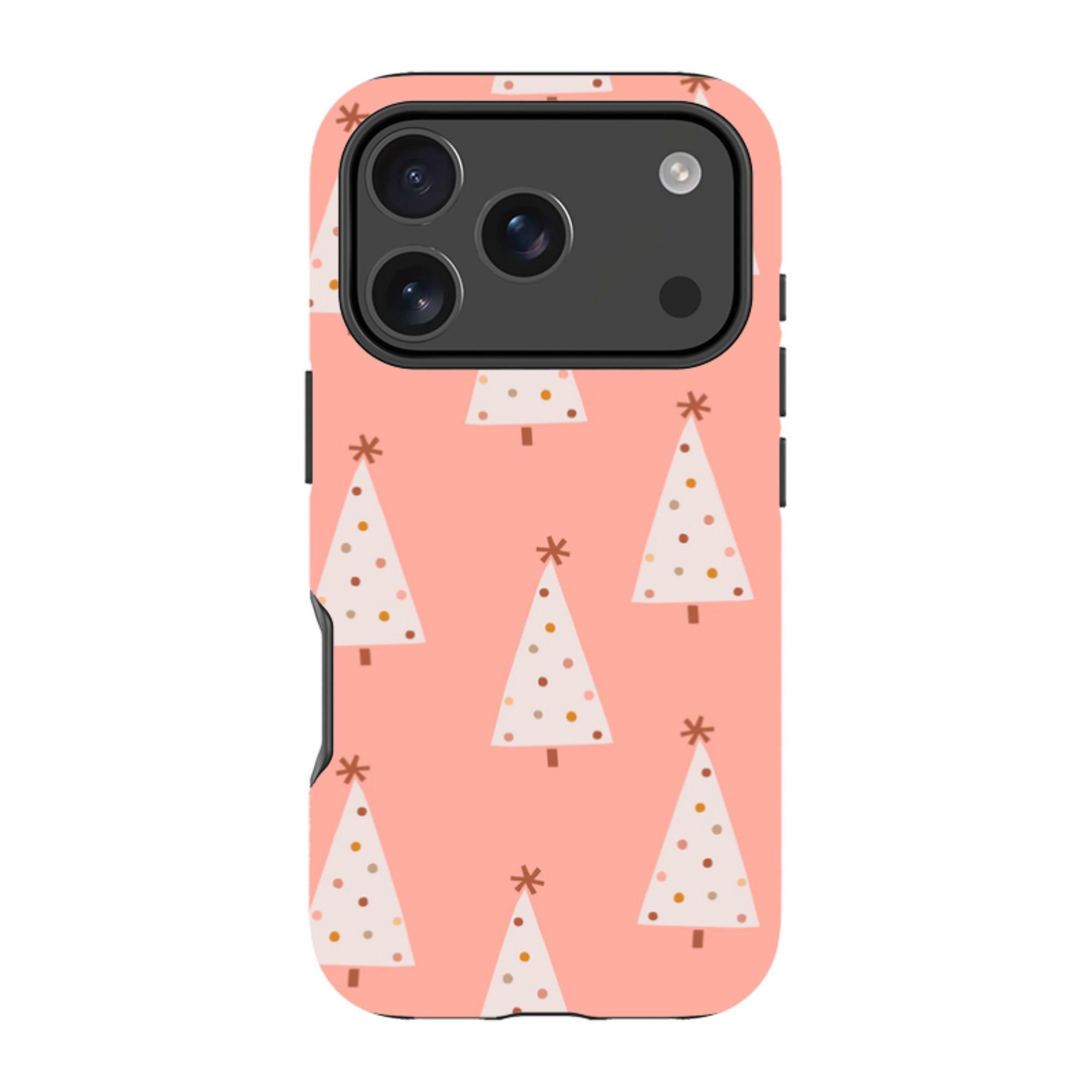 iPhone MagSafe Tough Case - Pink Xmas Tree