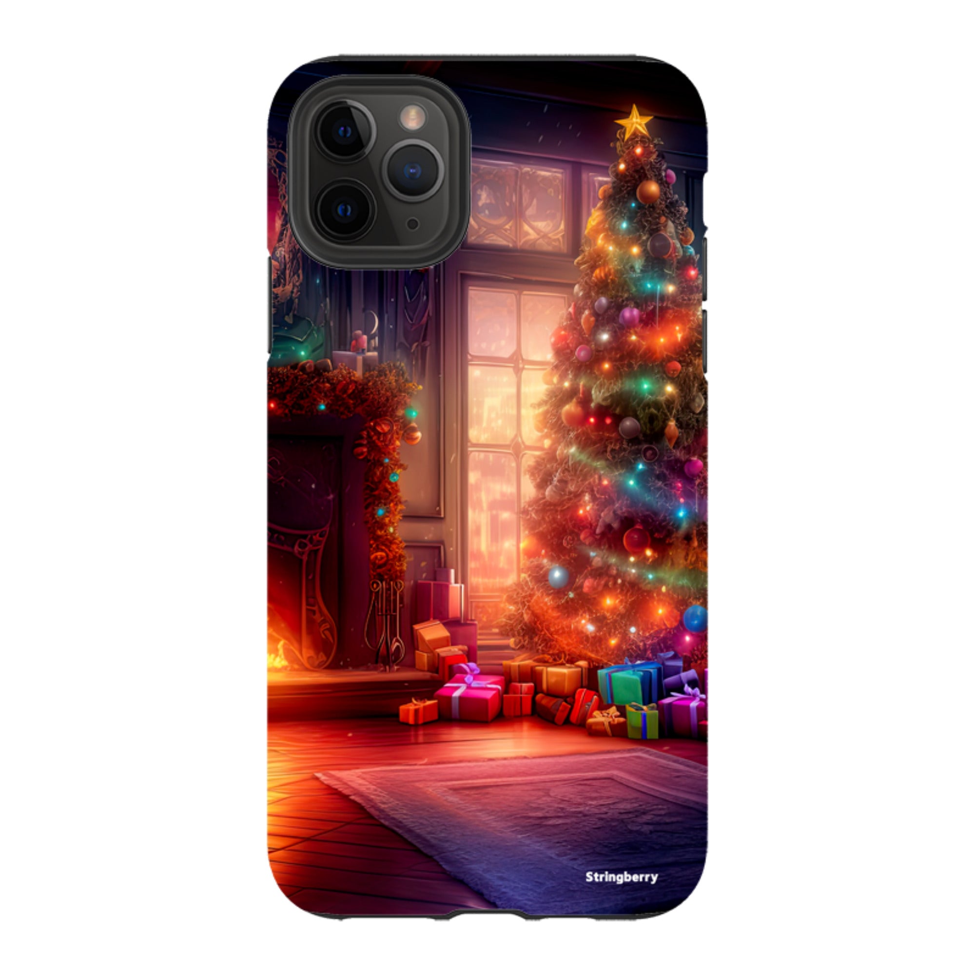 iPhone Tough Case - Holly Jolly Christmas III