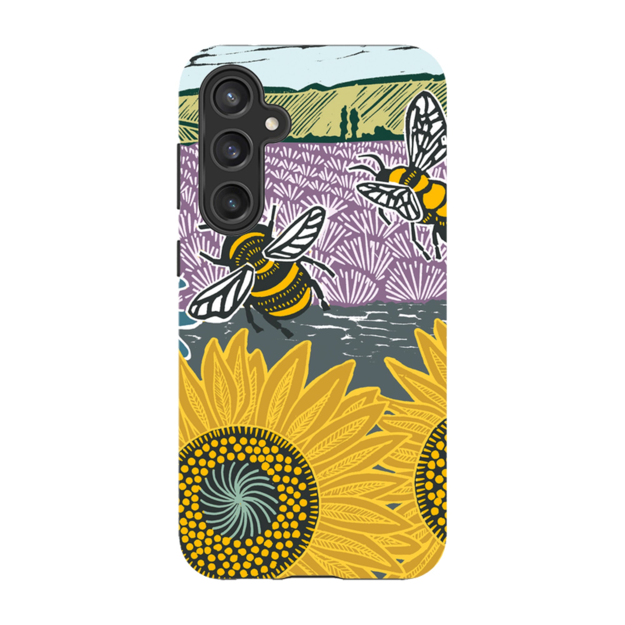 Samsung Tough Case - Bees And Sunflower By Kate Heiss
