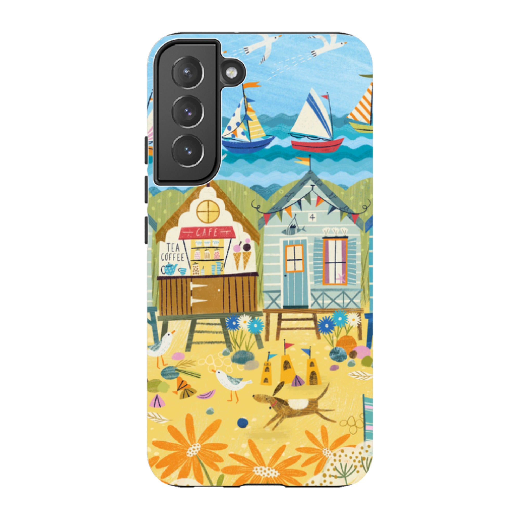 Samsung Tough  Case - Beachy Days 2 By Ali Brookes