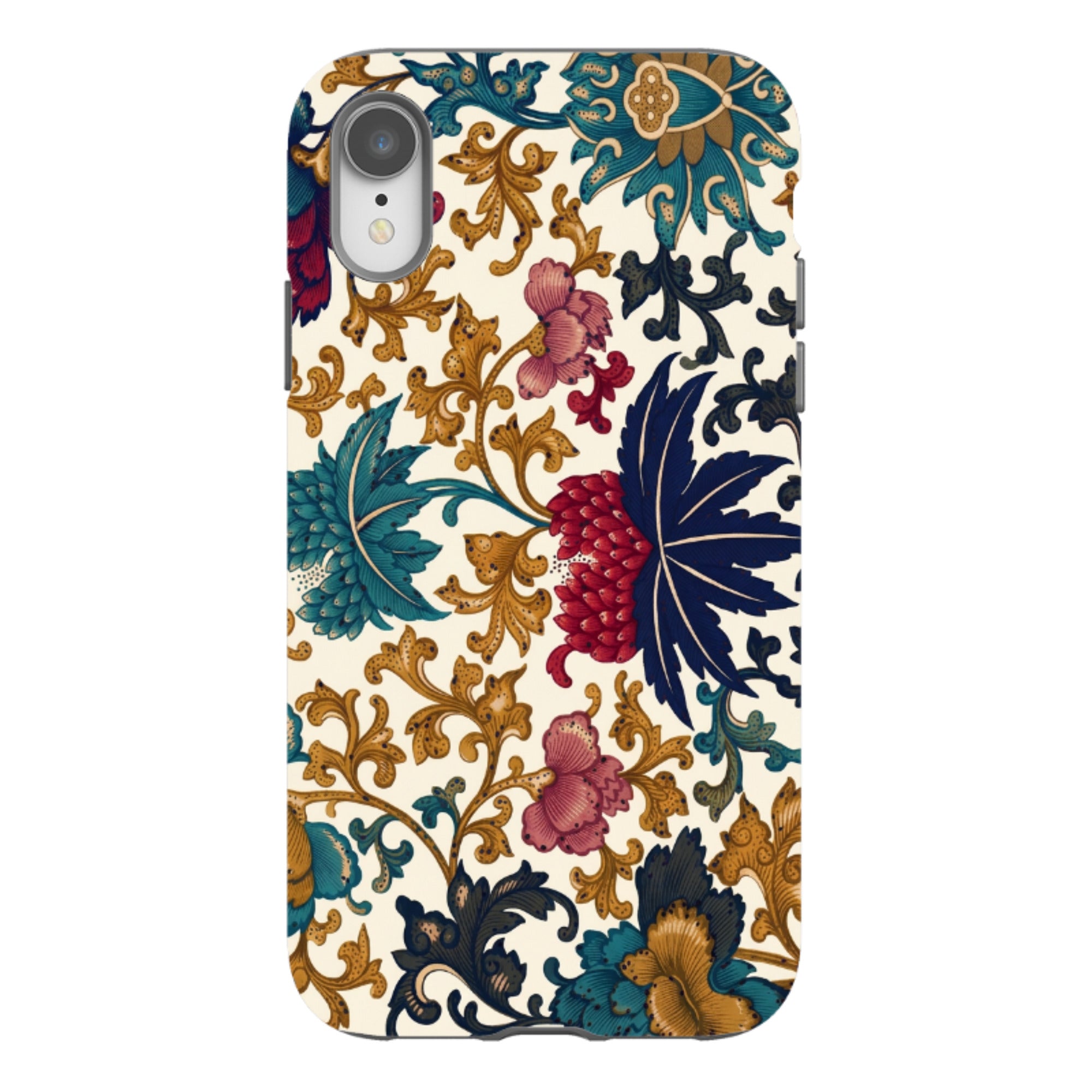 iPhone Tough Case - Vintage Damask Floral