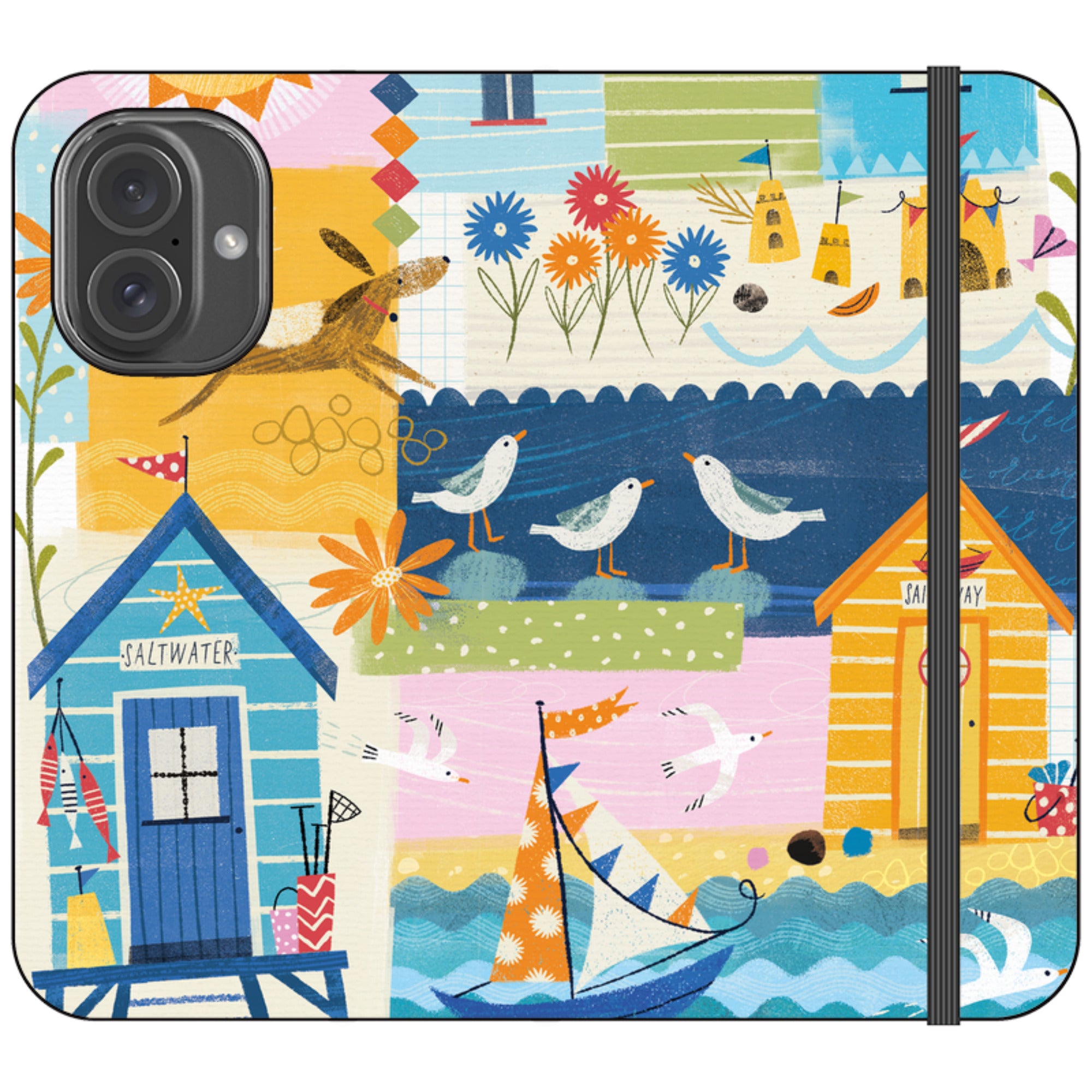 Sunny Days Wallet Case By Ali Brookes