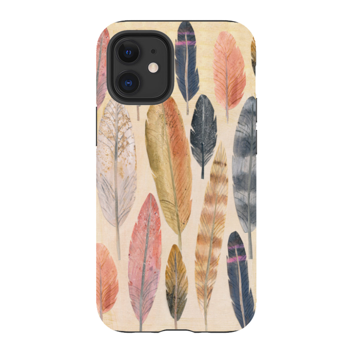 iPhone Tough Case - Feathers By Tracey English