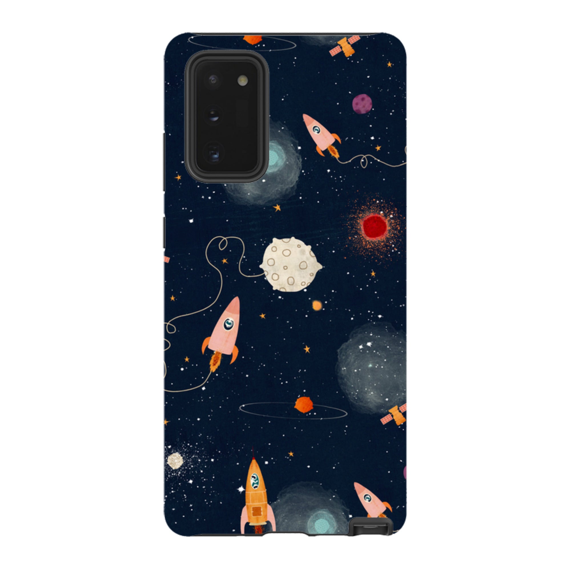 Samsung Tough Case - Rockets Midnight By Katherine Quinn