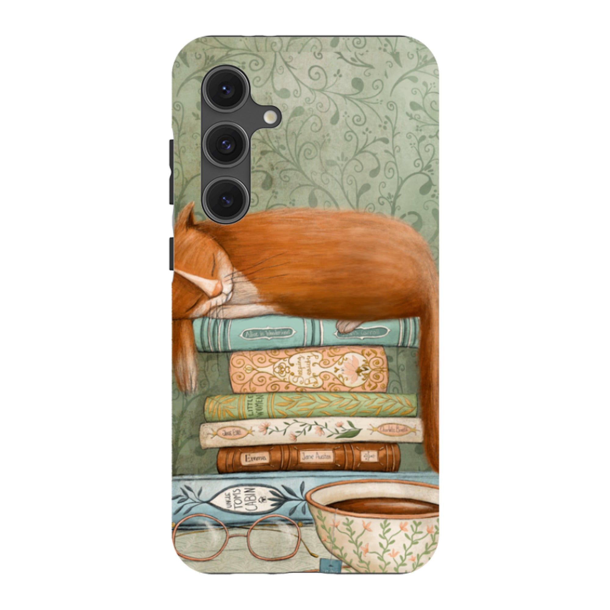 Samsung Tough Case - Cats and Books By Maja Lindberg