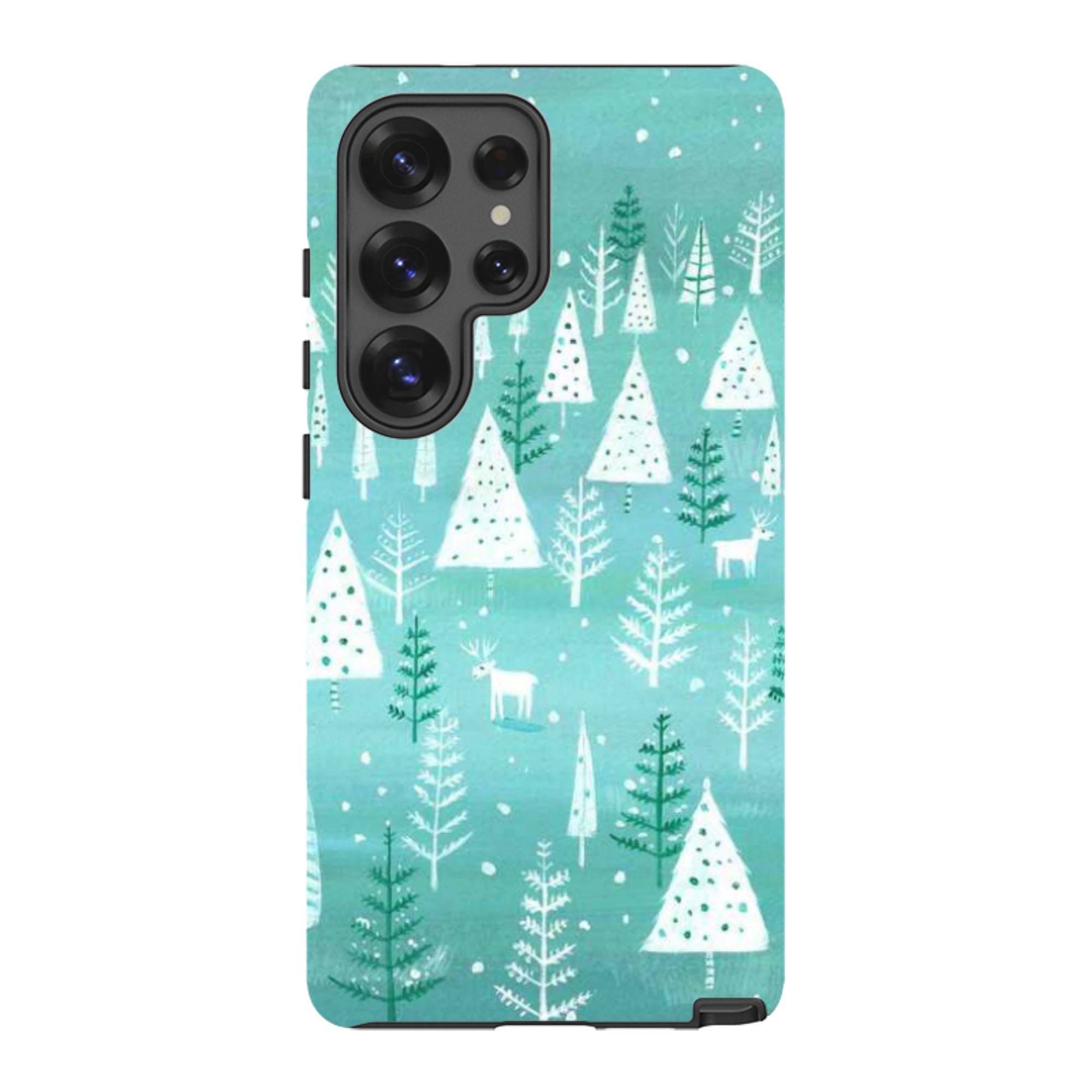 Samsung Tough Case - Teal Tundra By Mary Stubberfield