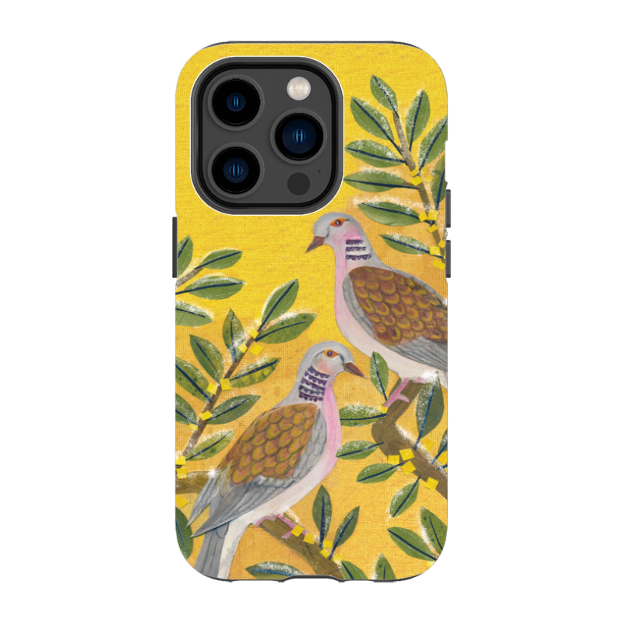 iPhone MagSafe Tough Case - Two Turtle Doves By Tracey English