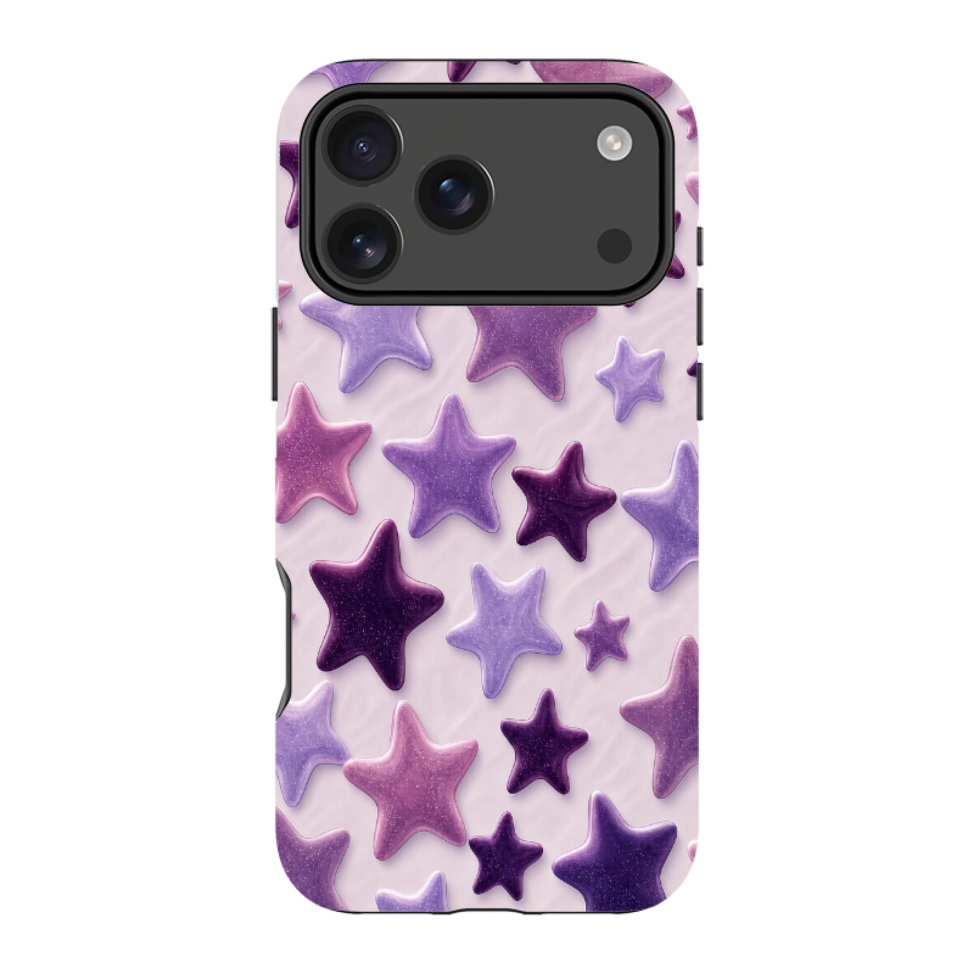 iPhone MagSafe Tough Case - Lavender Purple Star