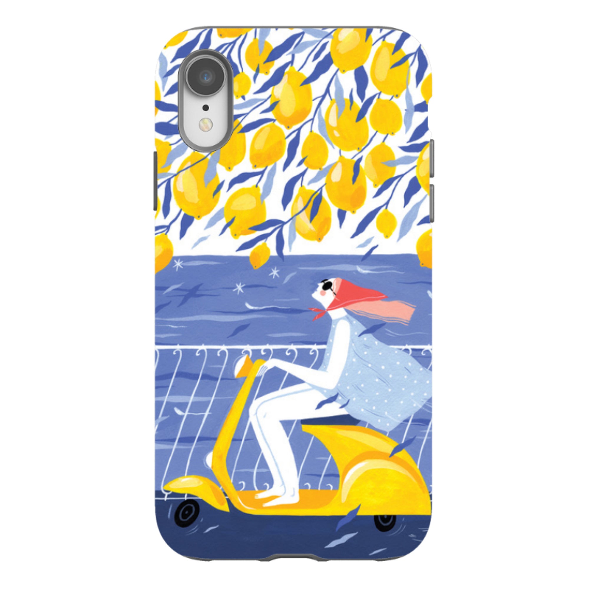 iPhone Tough Case - Amalfi Ride By Madalina Andronic