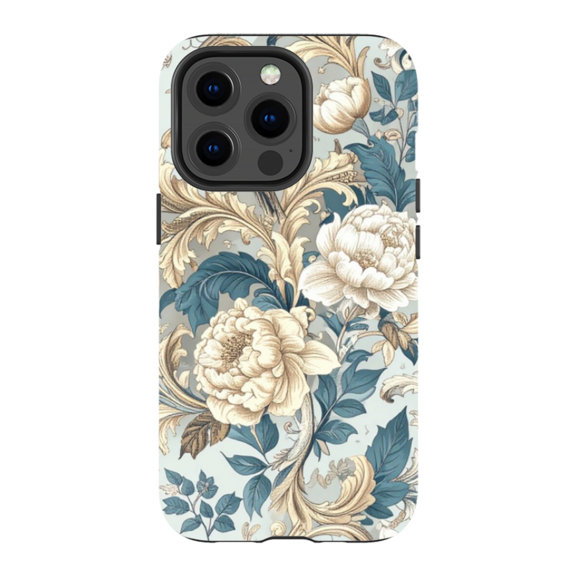 iPhone MagSafe Tough Case - Blue and Gold Summer