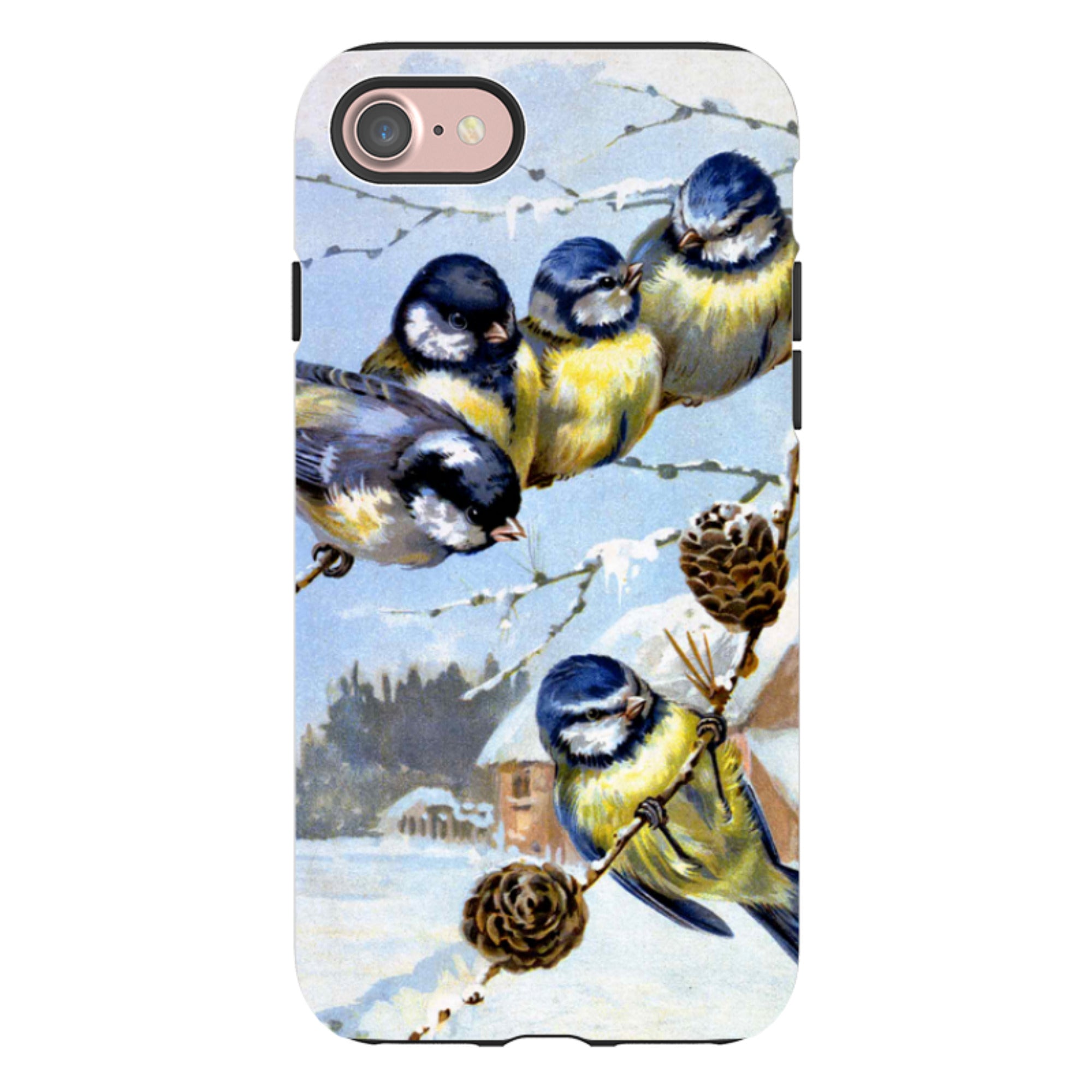 iPhone Tough Case - Winter Birds By Heritage