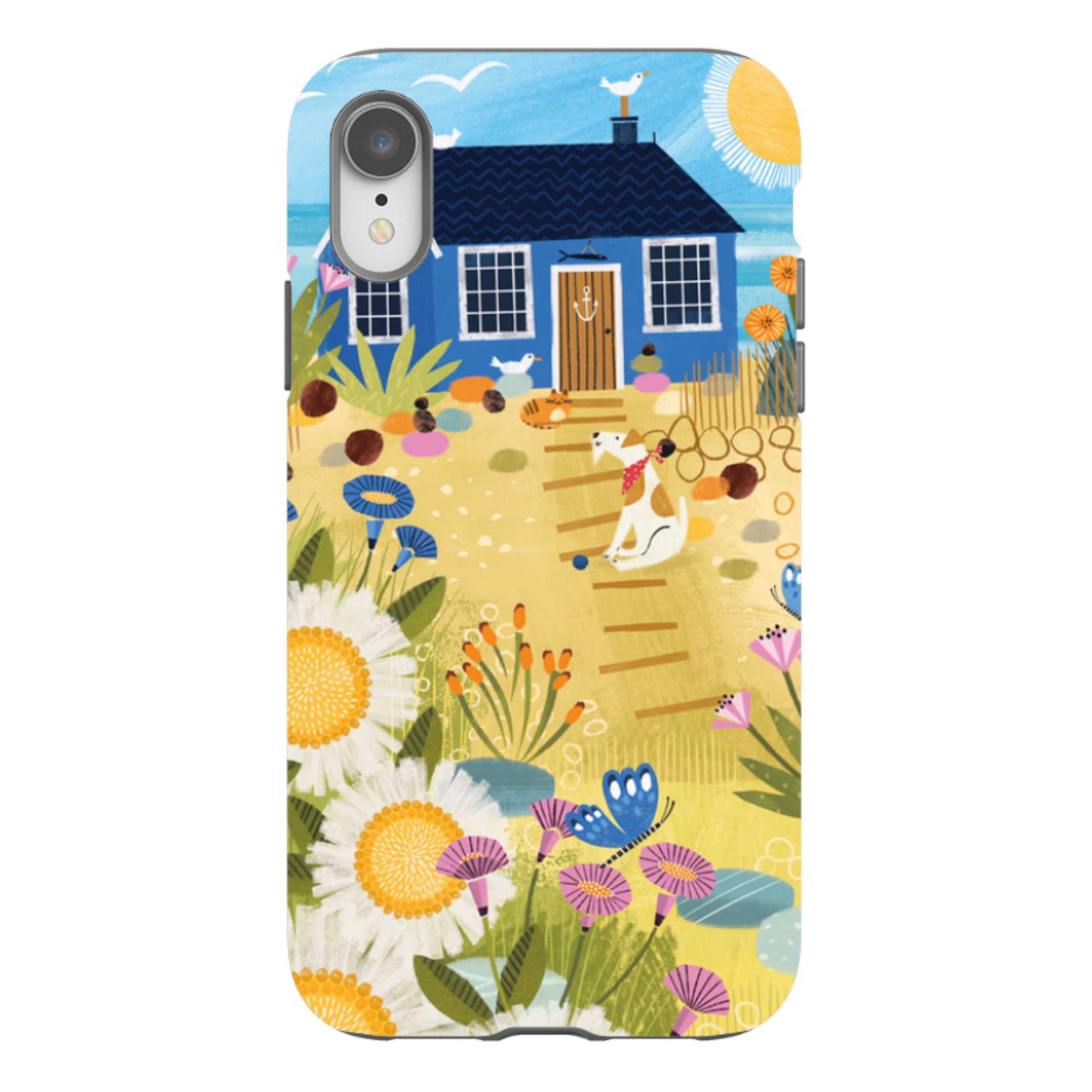 iPhone Case - Beach House By Ali Brookes