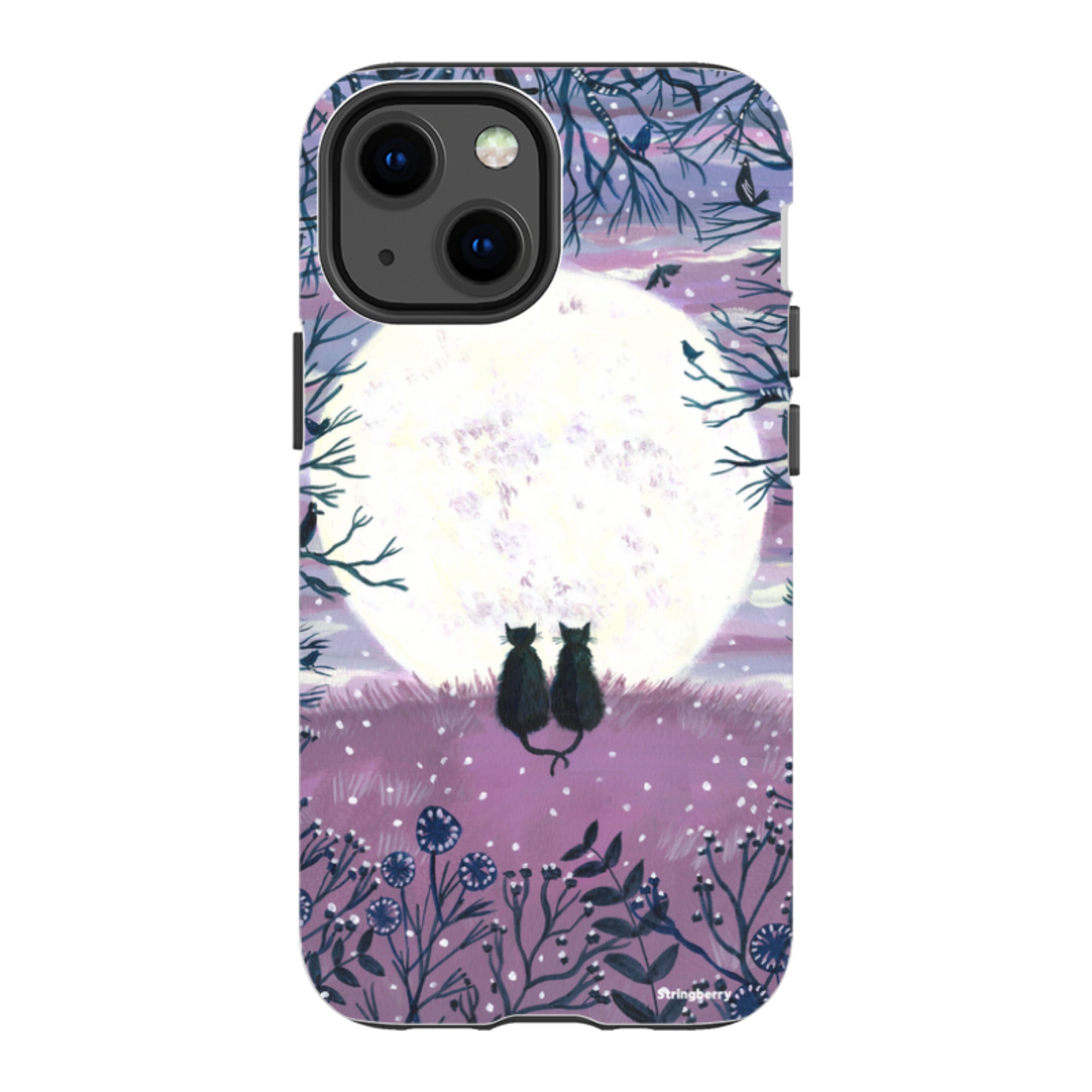 iPhone Tough Case - Winter Cats II By Mary Stubberfield