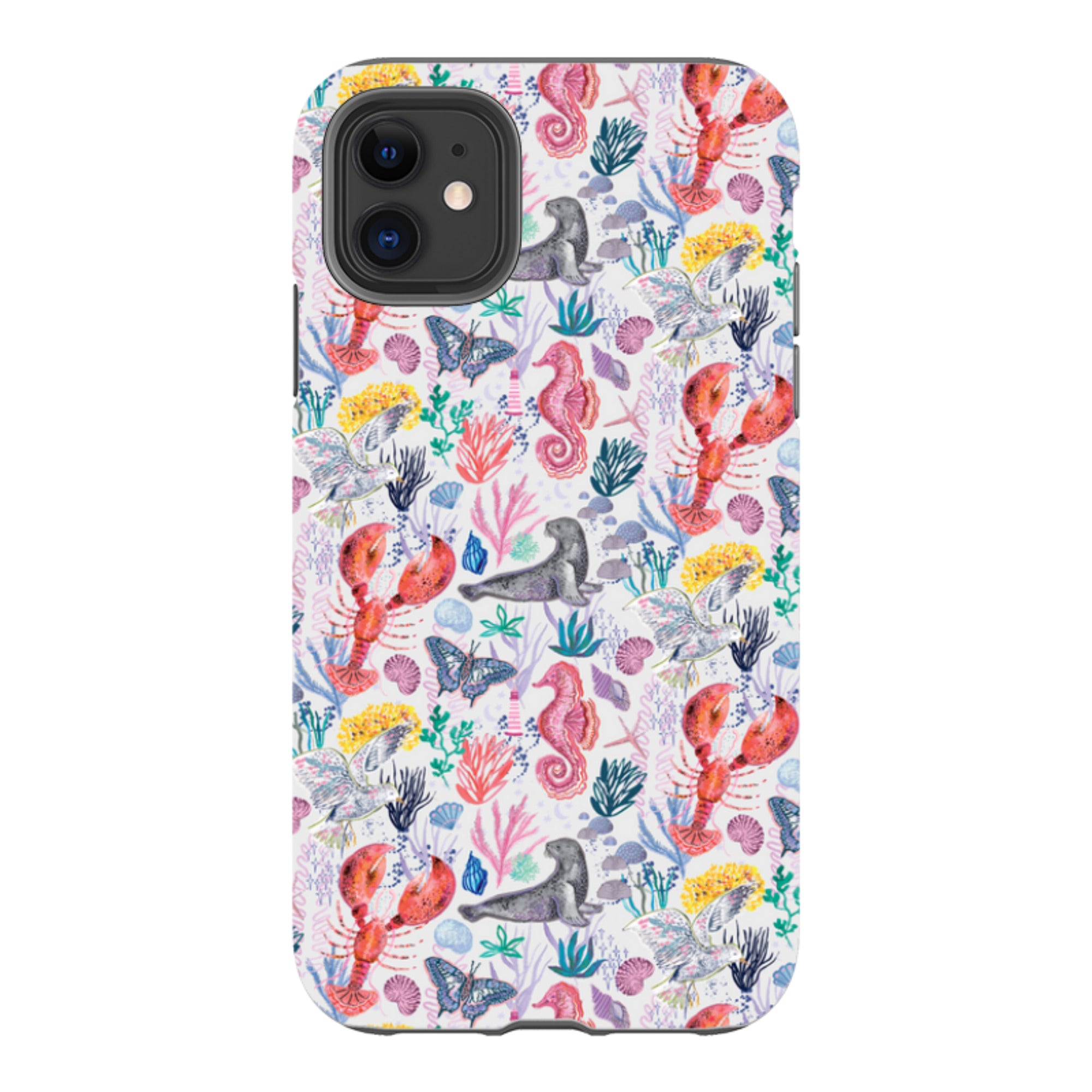 iPhone Case - Coastline Pattern-D By Emma Frances Grant