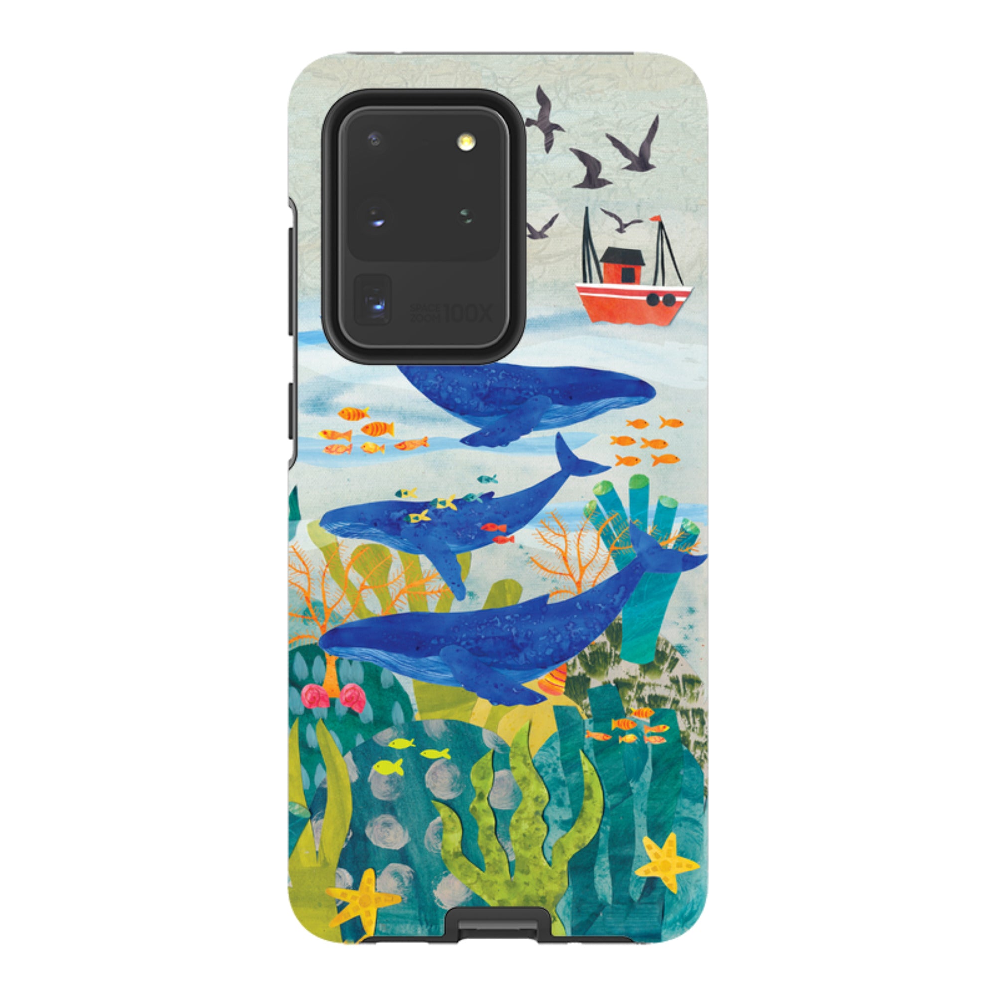 Samsung Tough  Case - Whale Watching By Tracey English