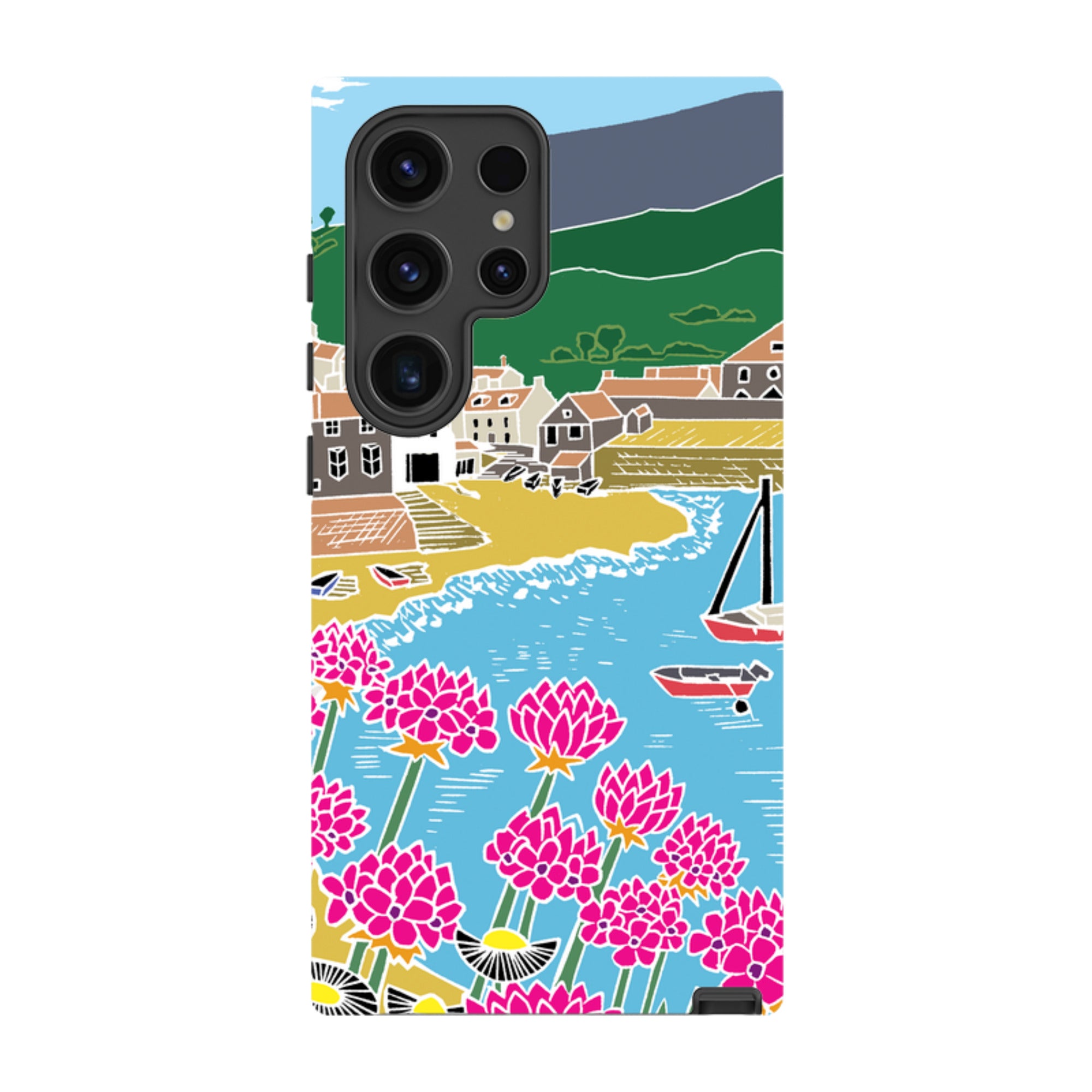 Samsung Tough Case - Quaint Harbour By Kate Heiss