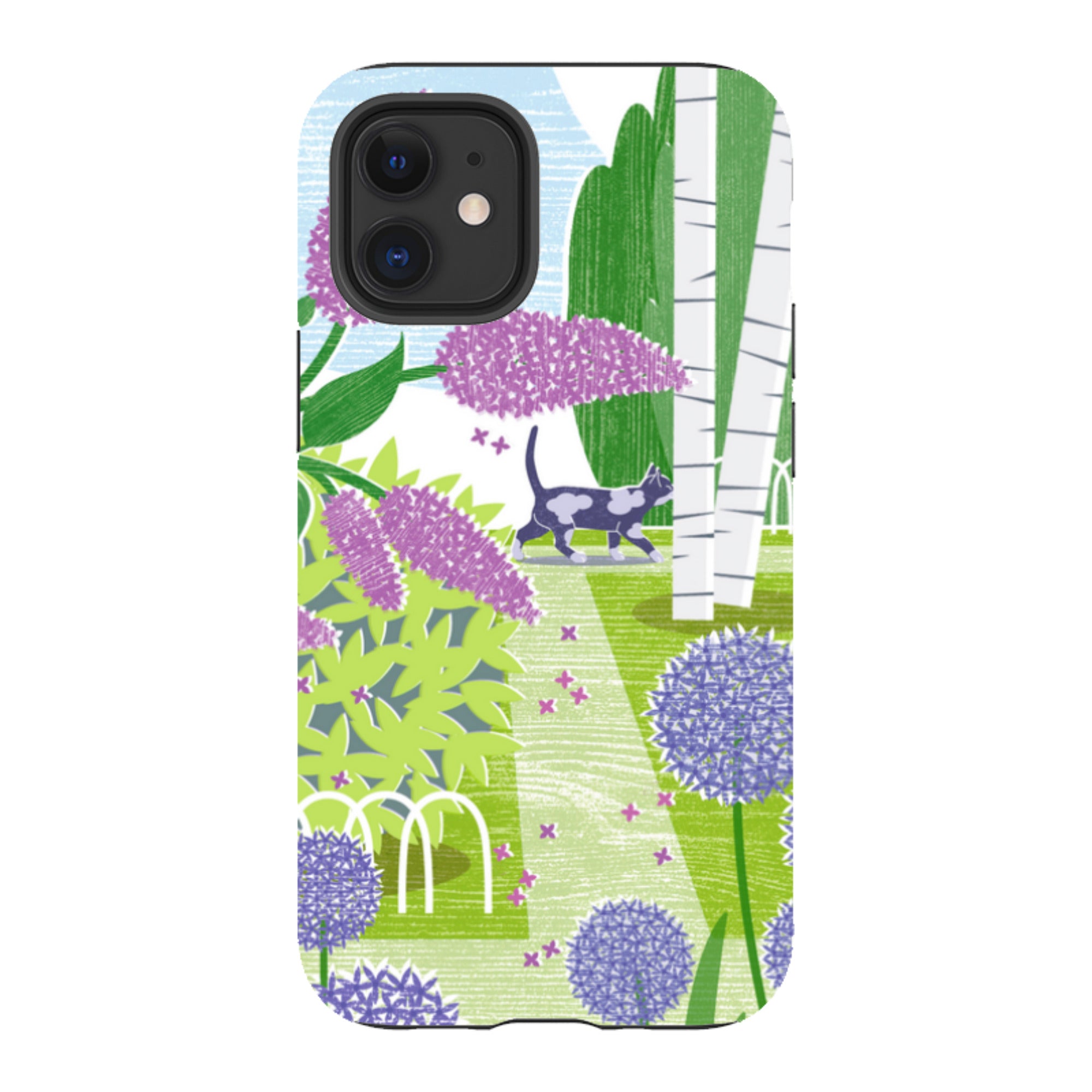 iPhone Tough Case - Lilac And Alliums By Liane Payne
