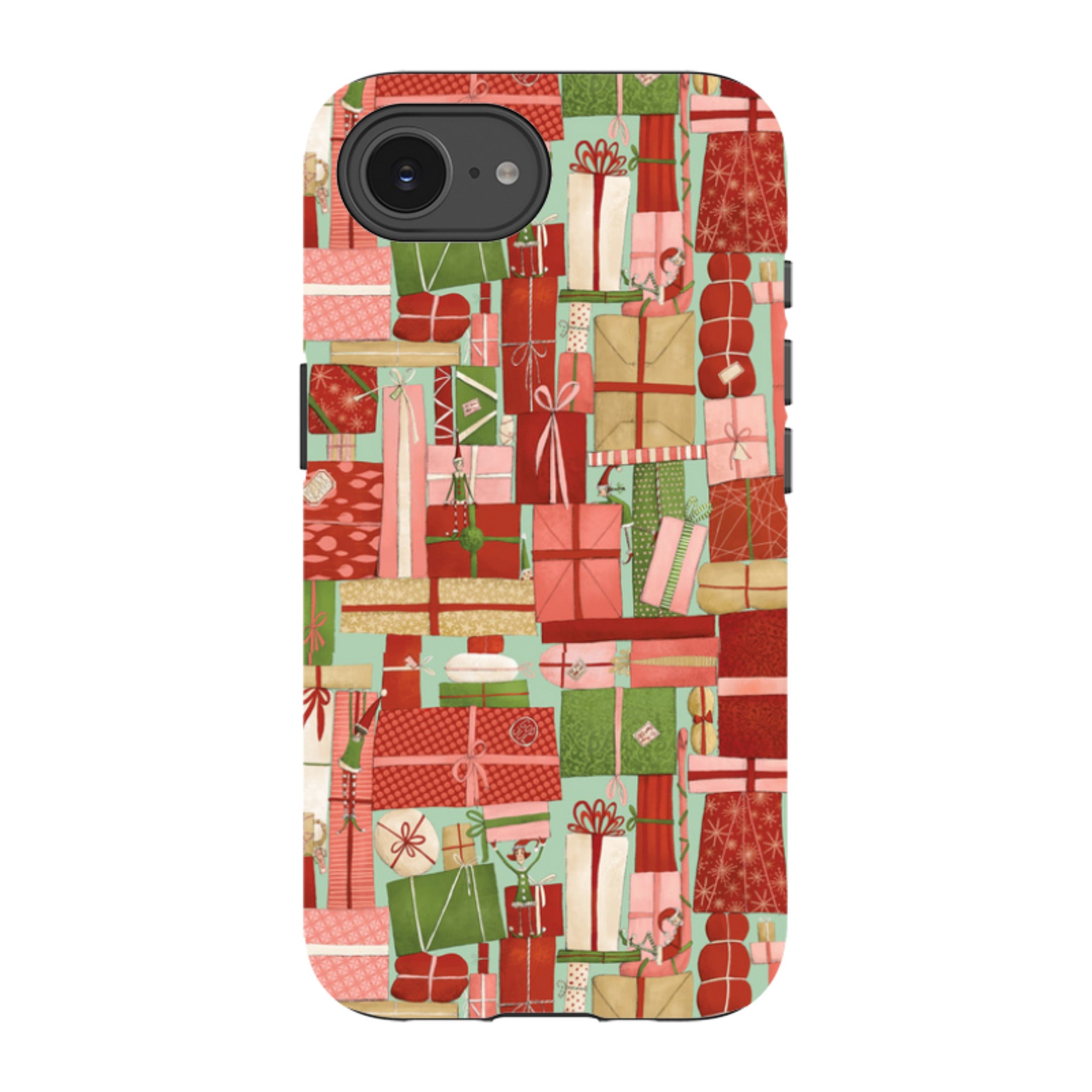 iPhone Tough Case - Santas Helpers By Maja Lindberg