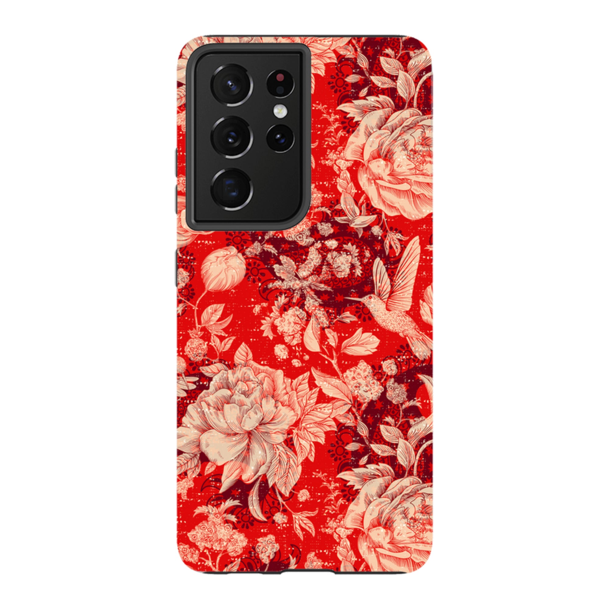 Samsung Tough Case - Red Peonies