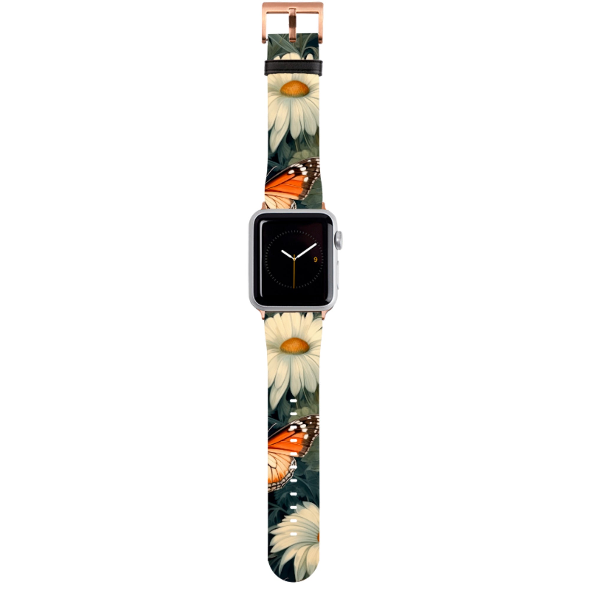 Butterfly Daisies III Apple Watch Strap