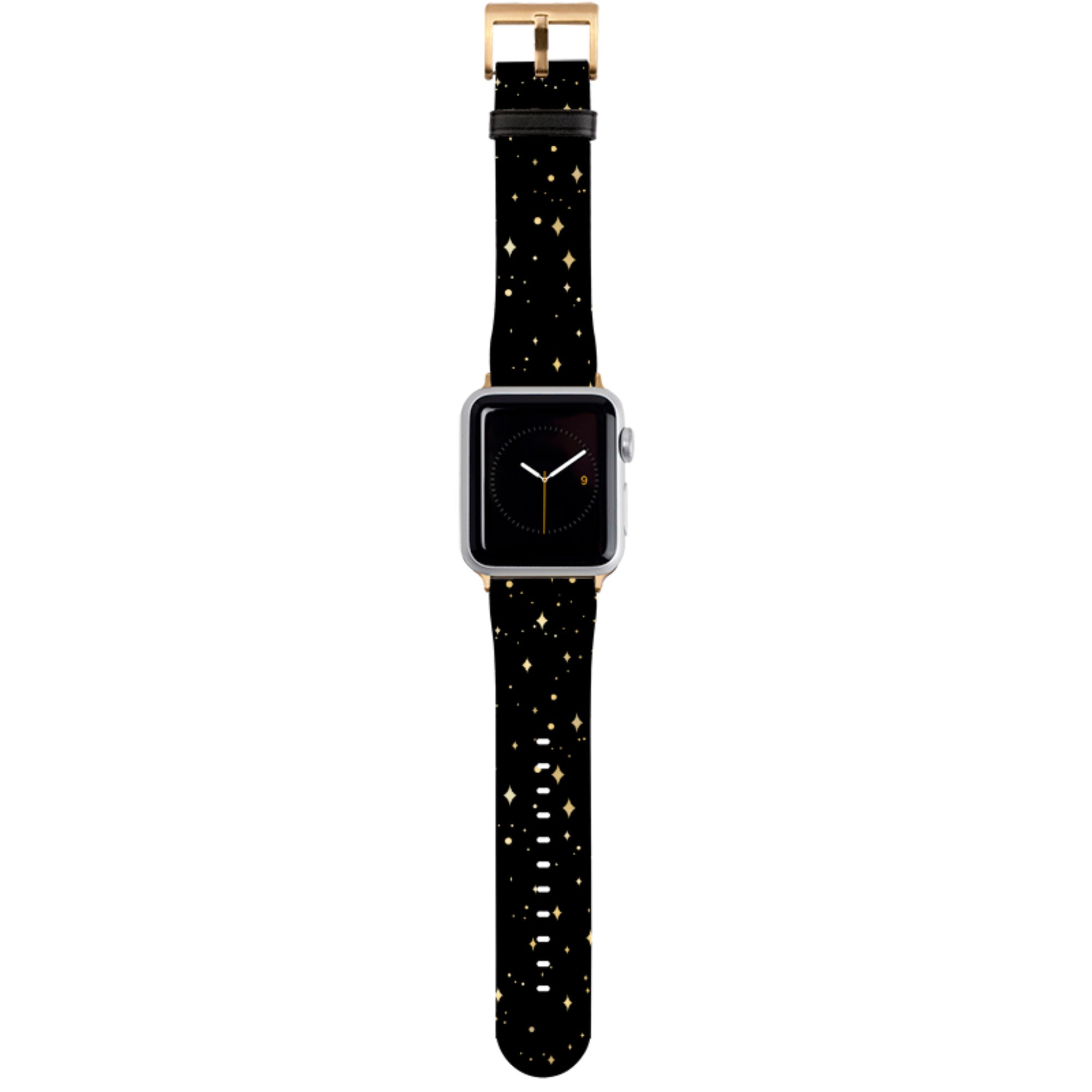 Black Cosmos Apple Watch Strap