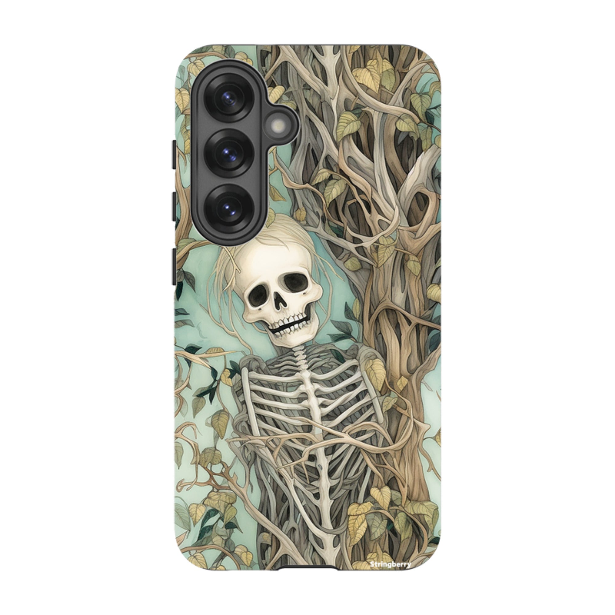 Samsung Tough Case - Skeletal Floral