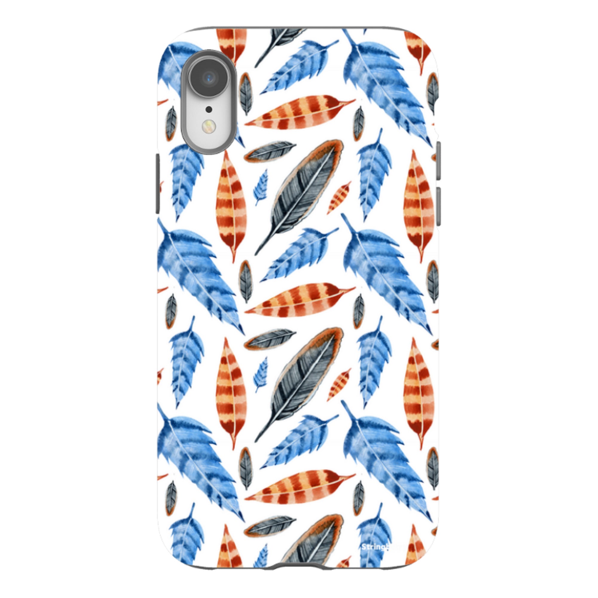 iPhone Tough Case - Multi Feathers